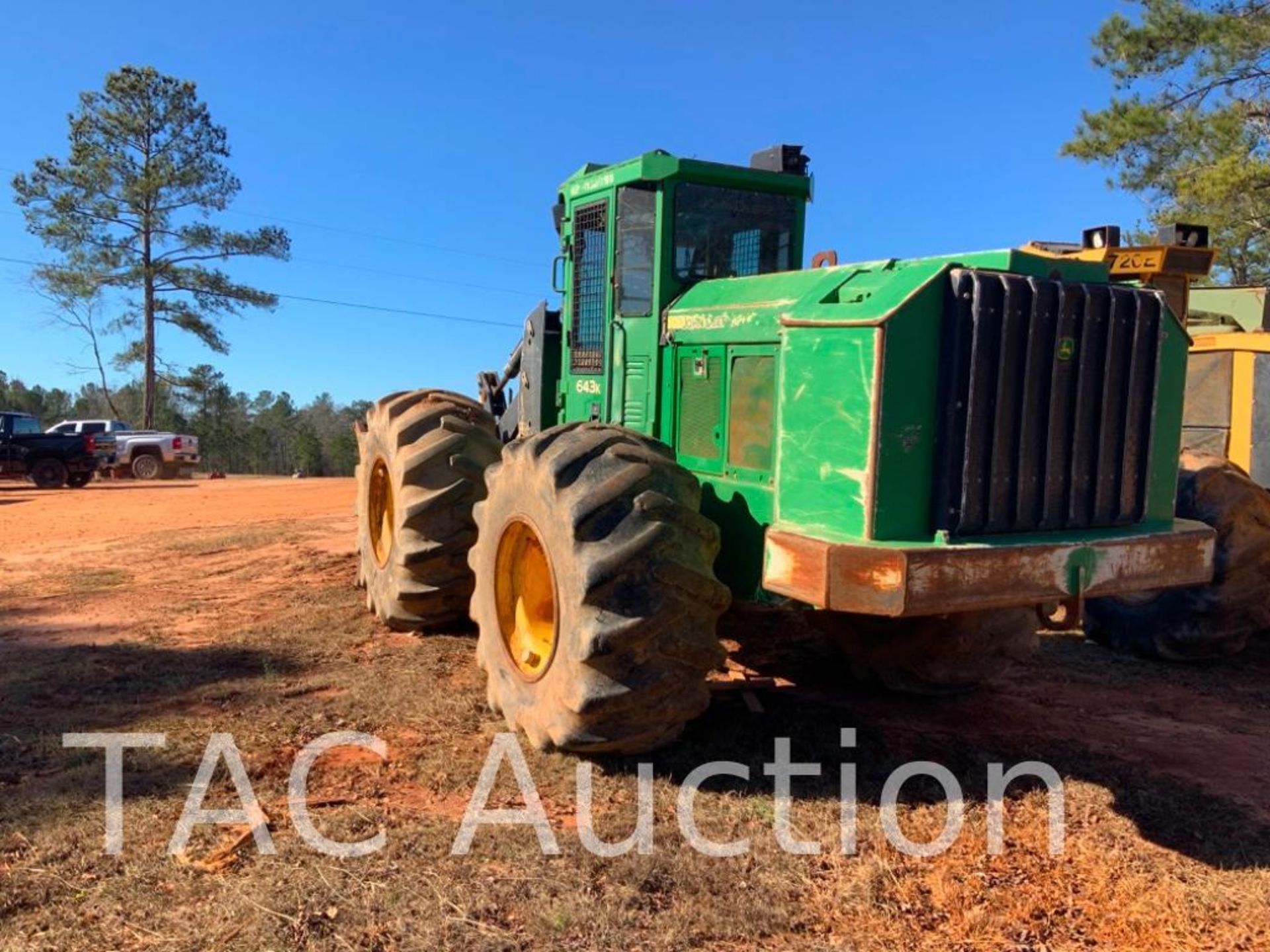 2013 John Deere 643K Feller Buncher W/ Front Rake - Image 3 of 44