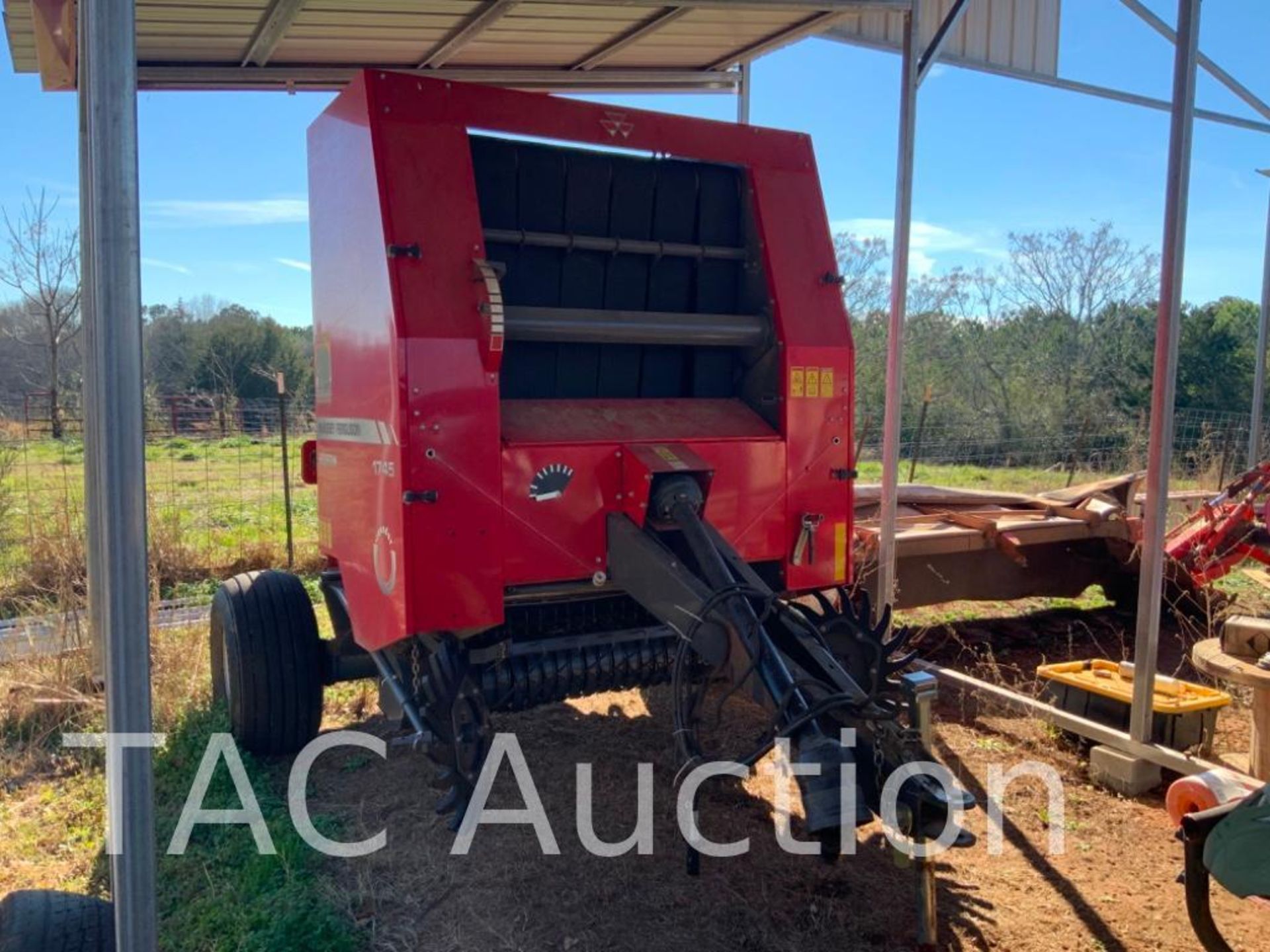 Massey Ferguson 1745 Round Hay Baler - Image 5 of 22