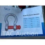 (38) New Screw Pin Anchor Shackles