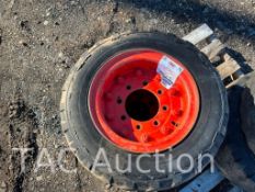 Skid Steer Tires / Wheels Set