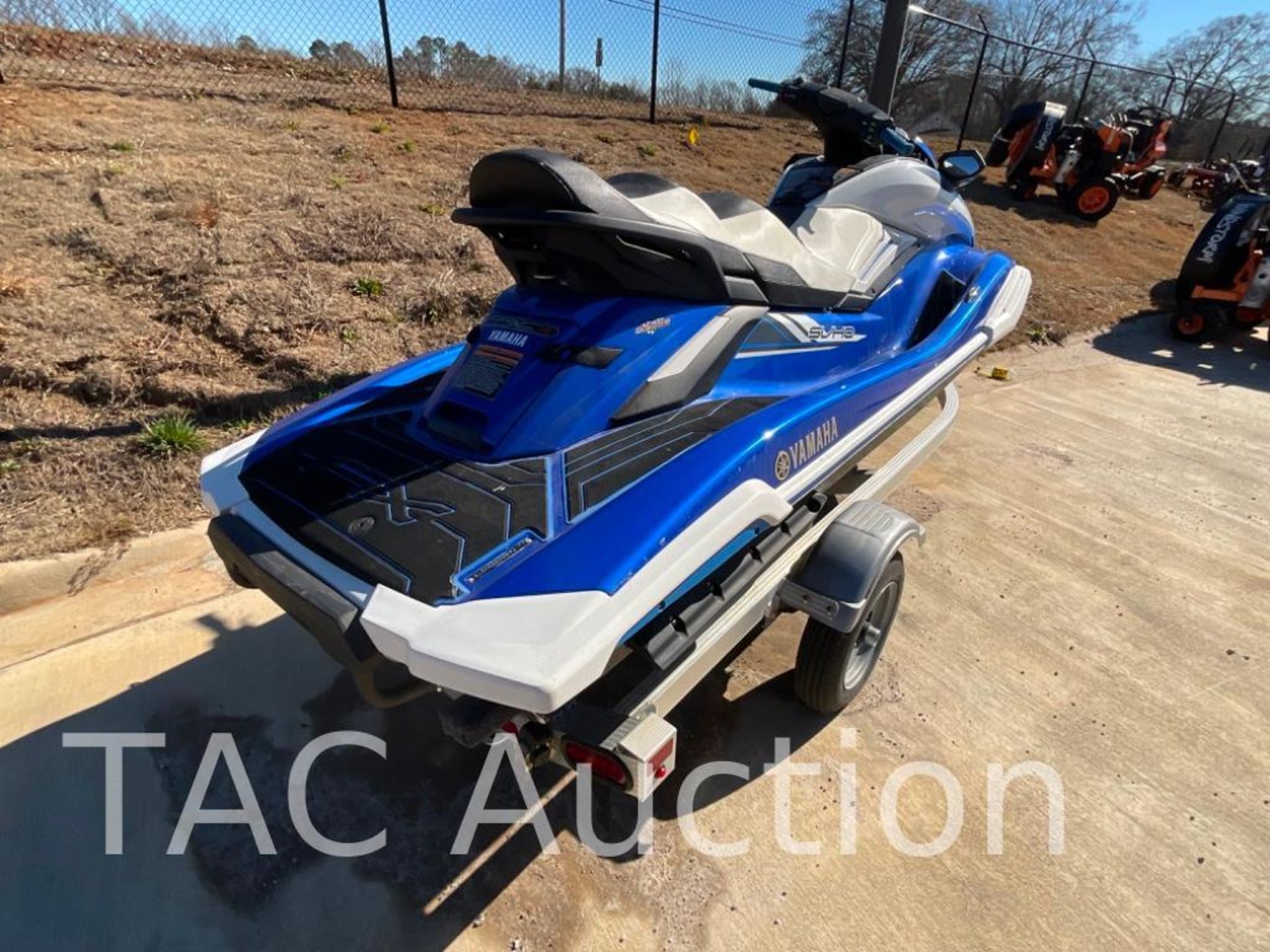 2020 Yamaha FX Cruiser SVHO Wave Runner W/ Trailer - Image 6 of 24