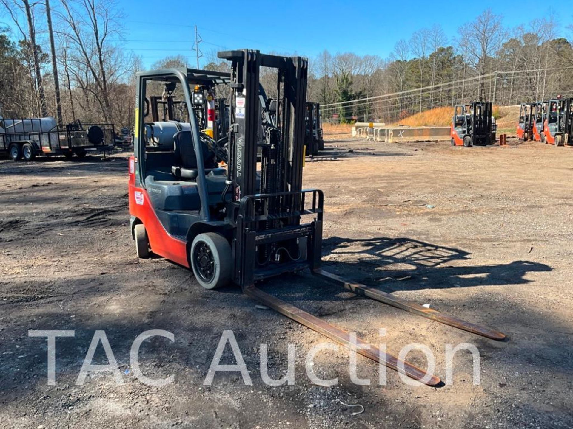 2016 Toyota 8FGCU25 5000lb Forklift - Image 7 of 24