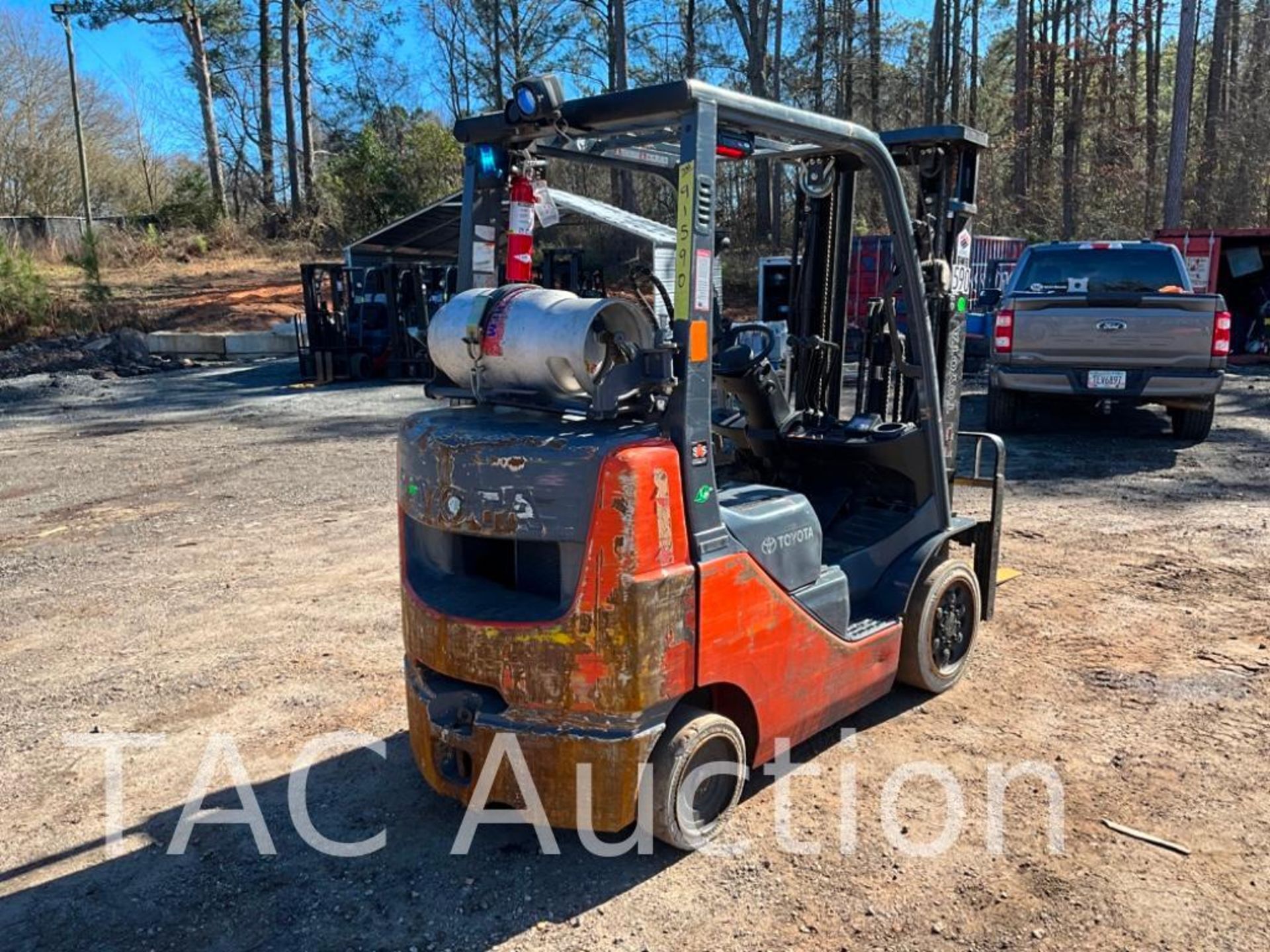 2018 Toyota 8FGCU25 5000lb Forklift - Image 5 of 34