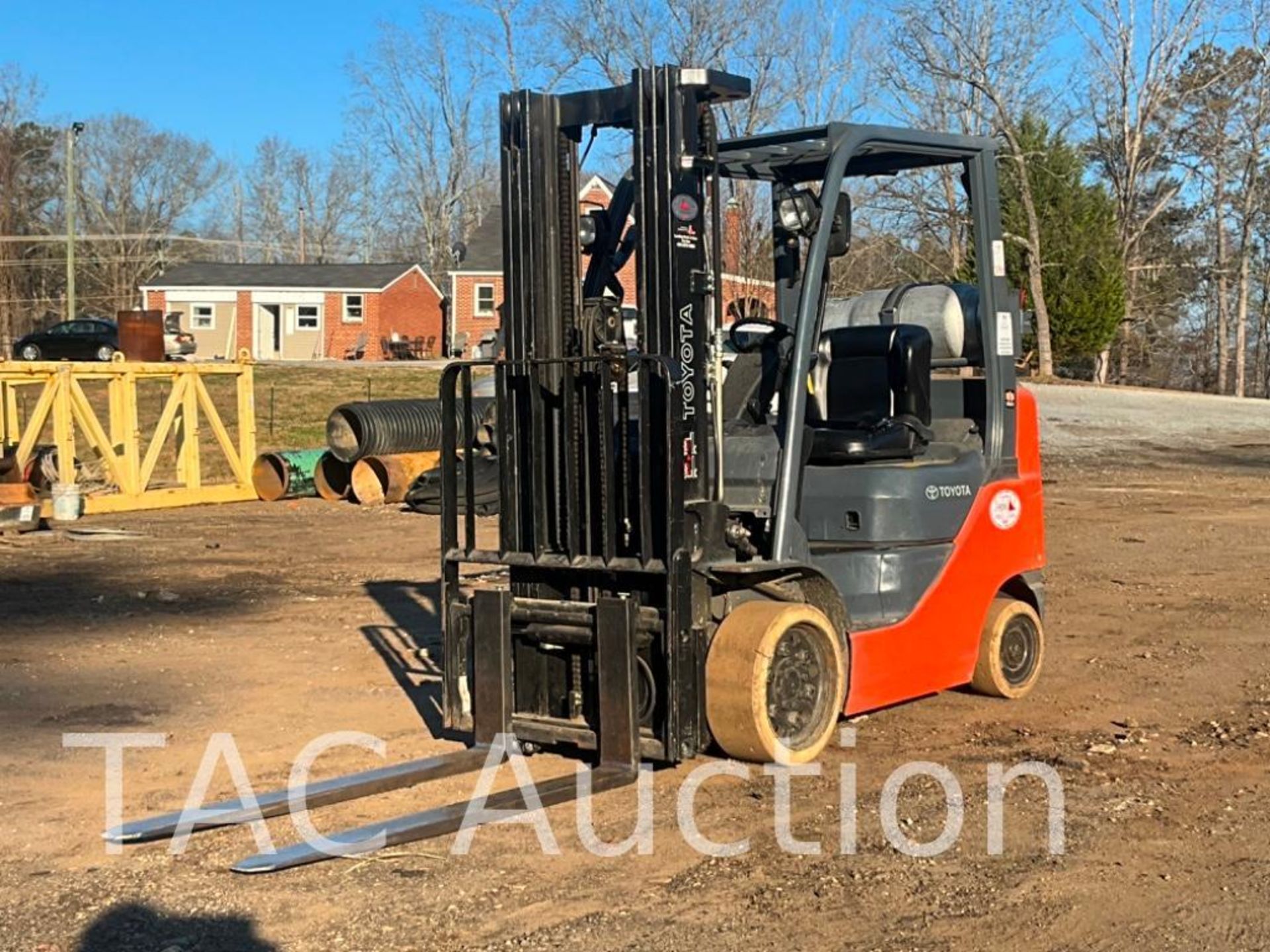 Toyota 8FGCU25 4,500lb Forklift