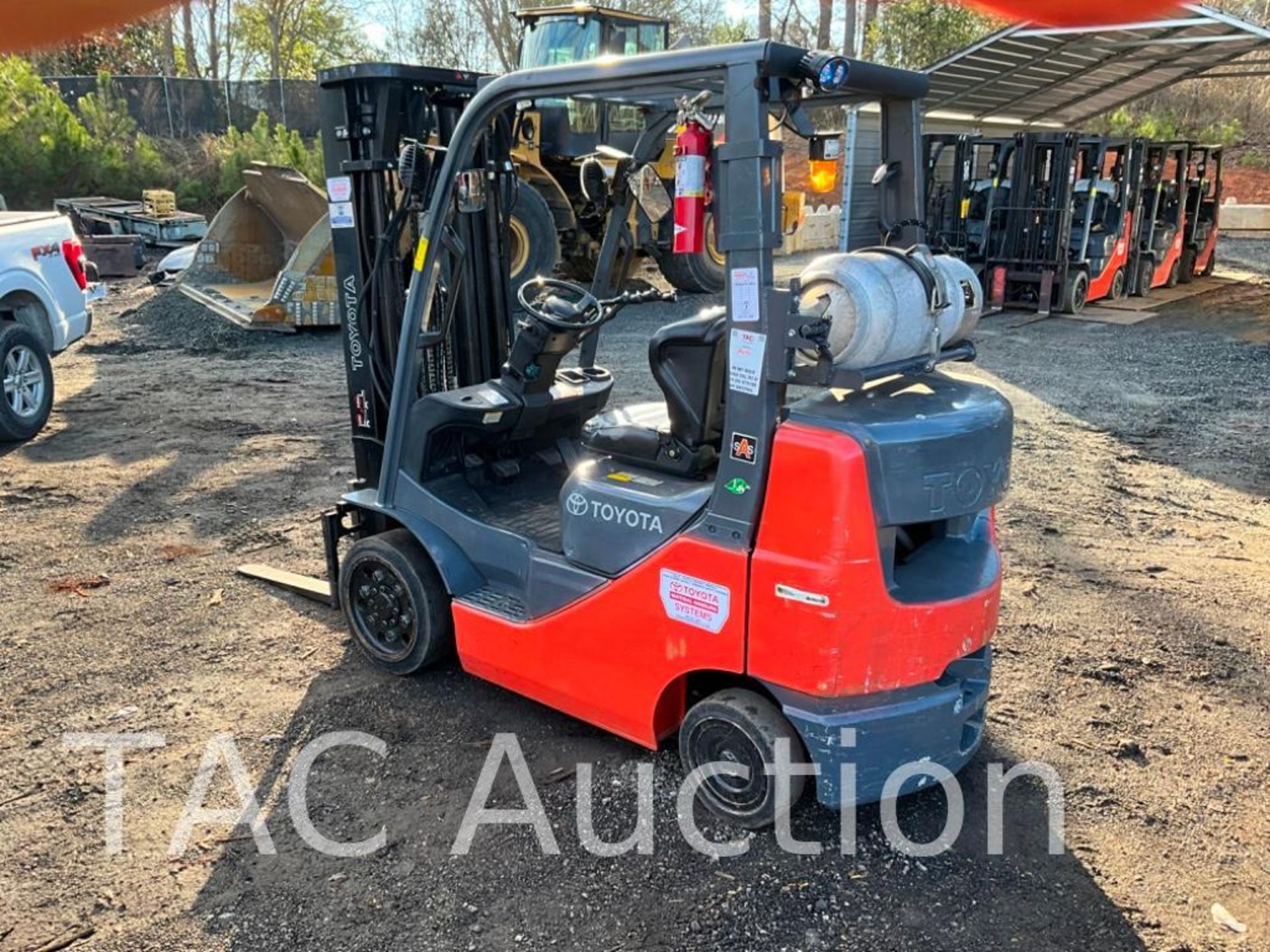 2008 Toyota 8FGCU25 5000lb Forklift - Image 3 of 32