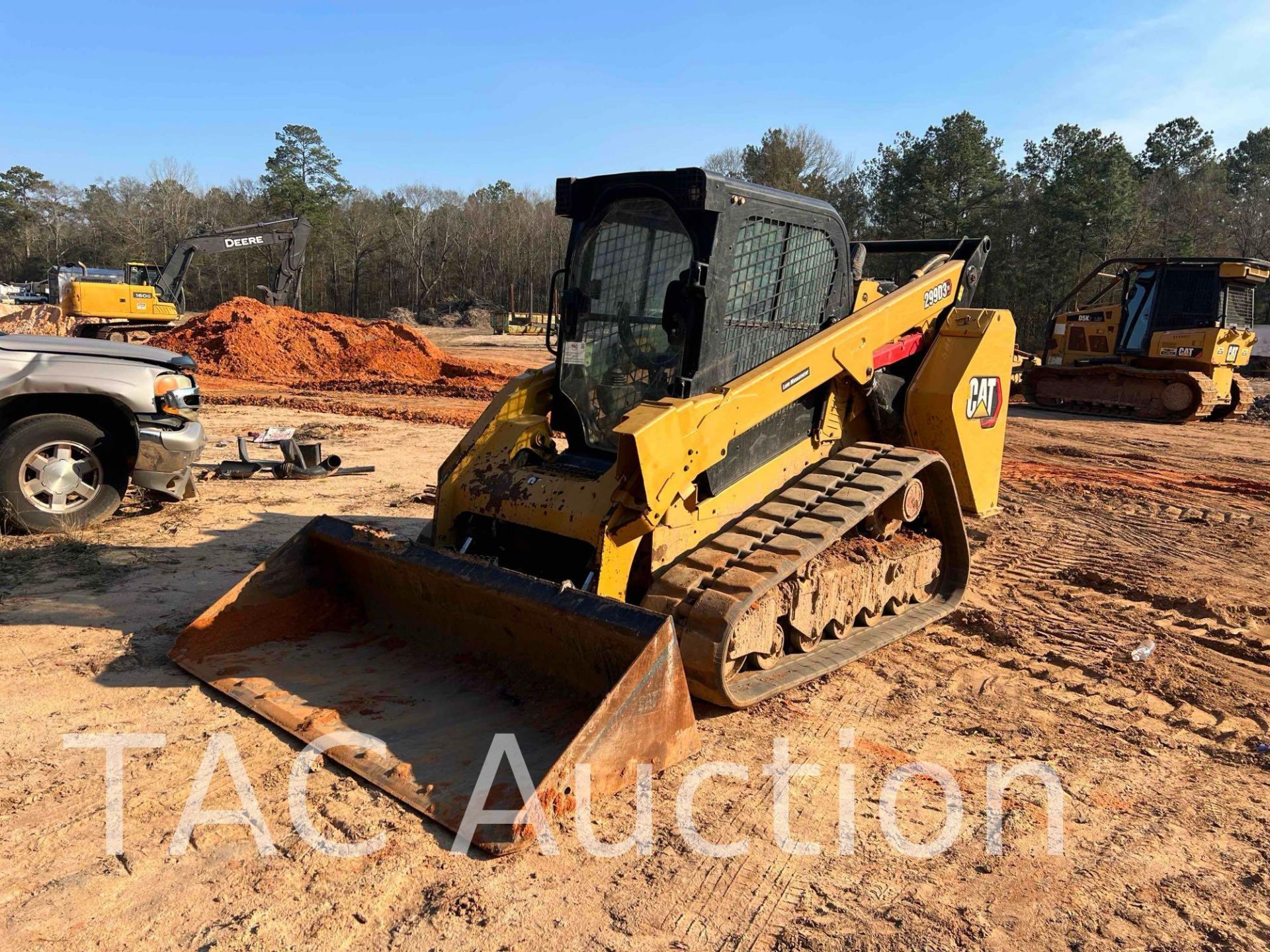 2020 Caterpillar 299D3XE Land Management Skid Steer