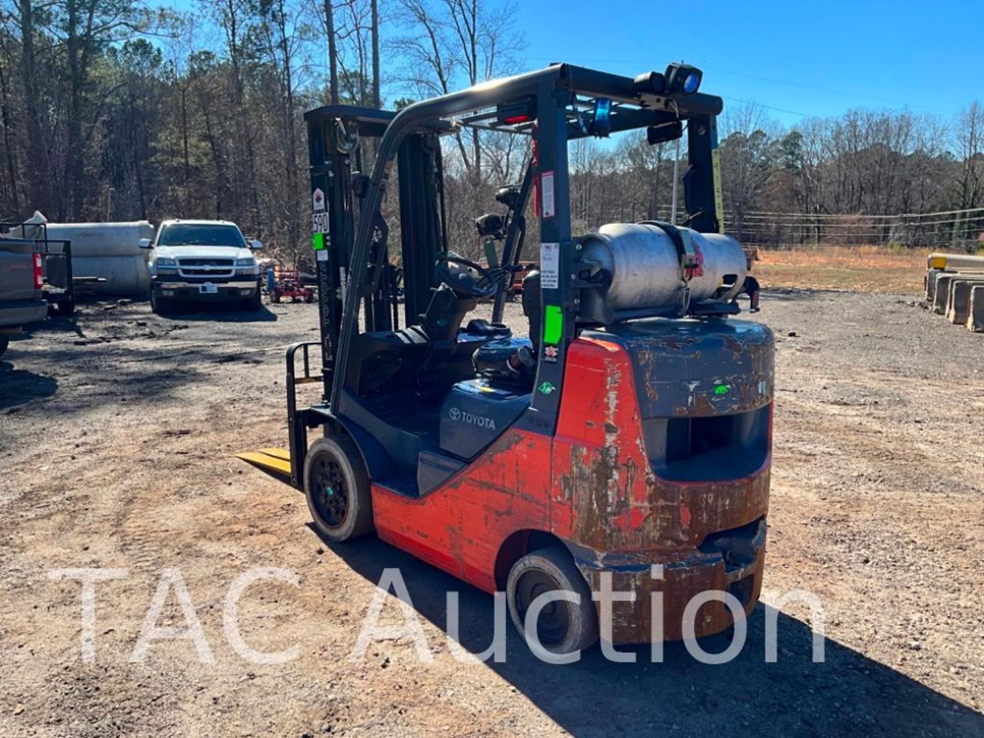 2018 Toyota 8FGCU25 5000lb Forklift - Image 3 of 34