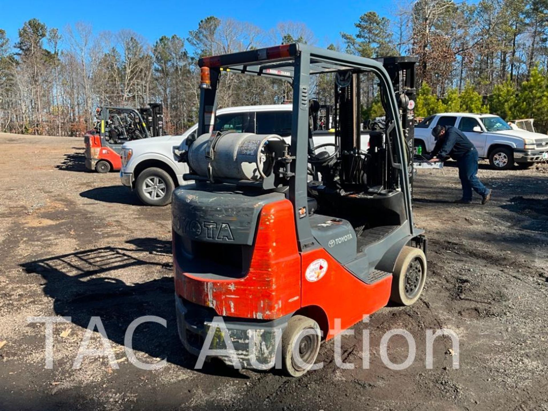 2013 Toyota 8FGCU25 5000lb Forklift - Image 5 of 27