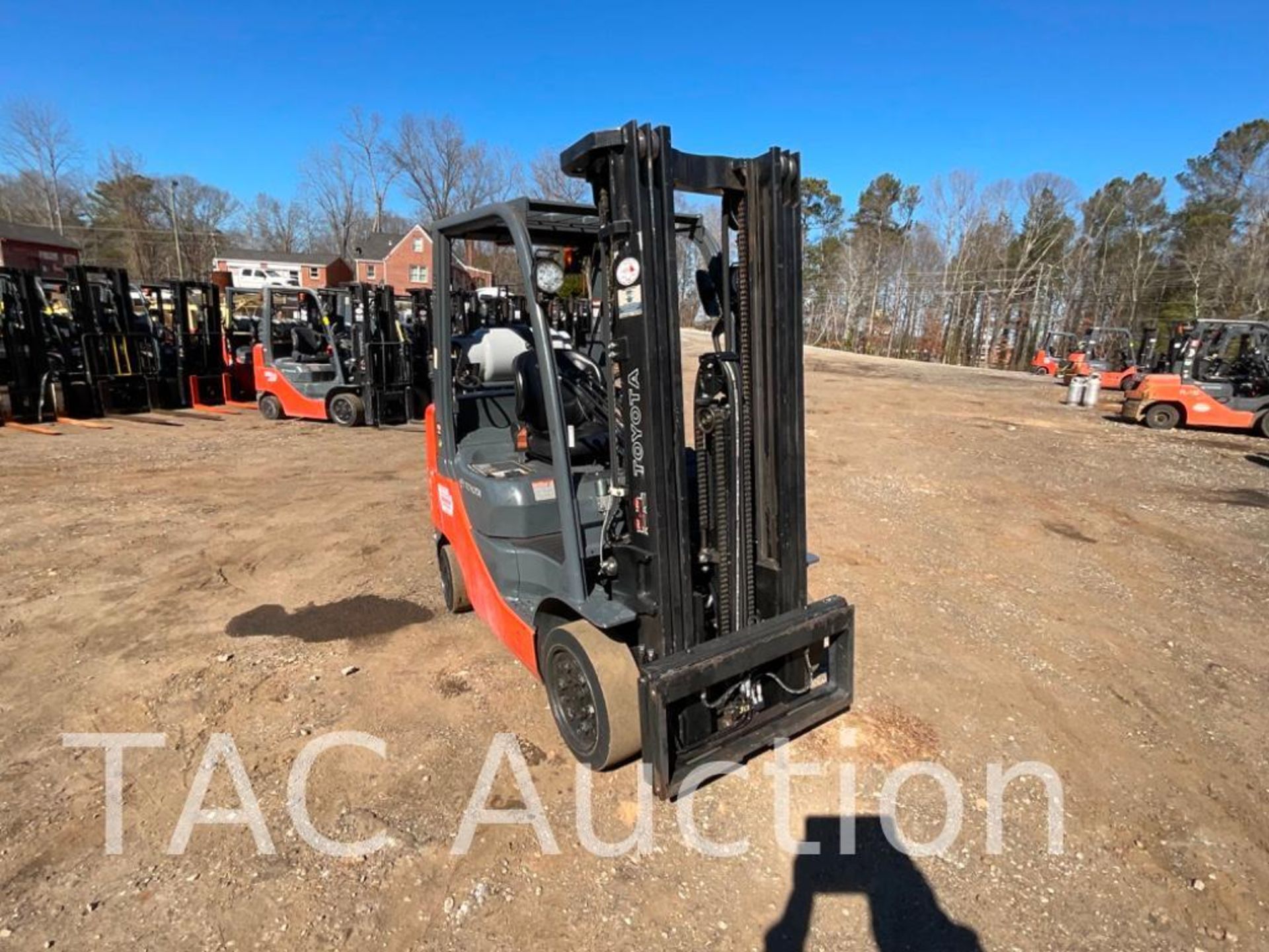 2015 Toyota 8FGCU25 5000lb Forklift - Image 7 of 29