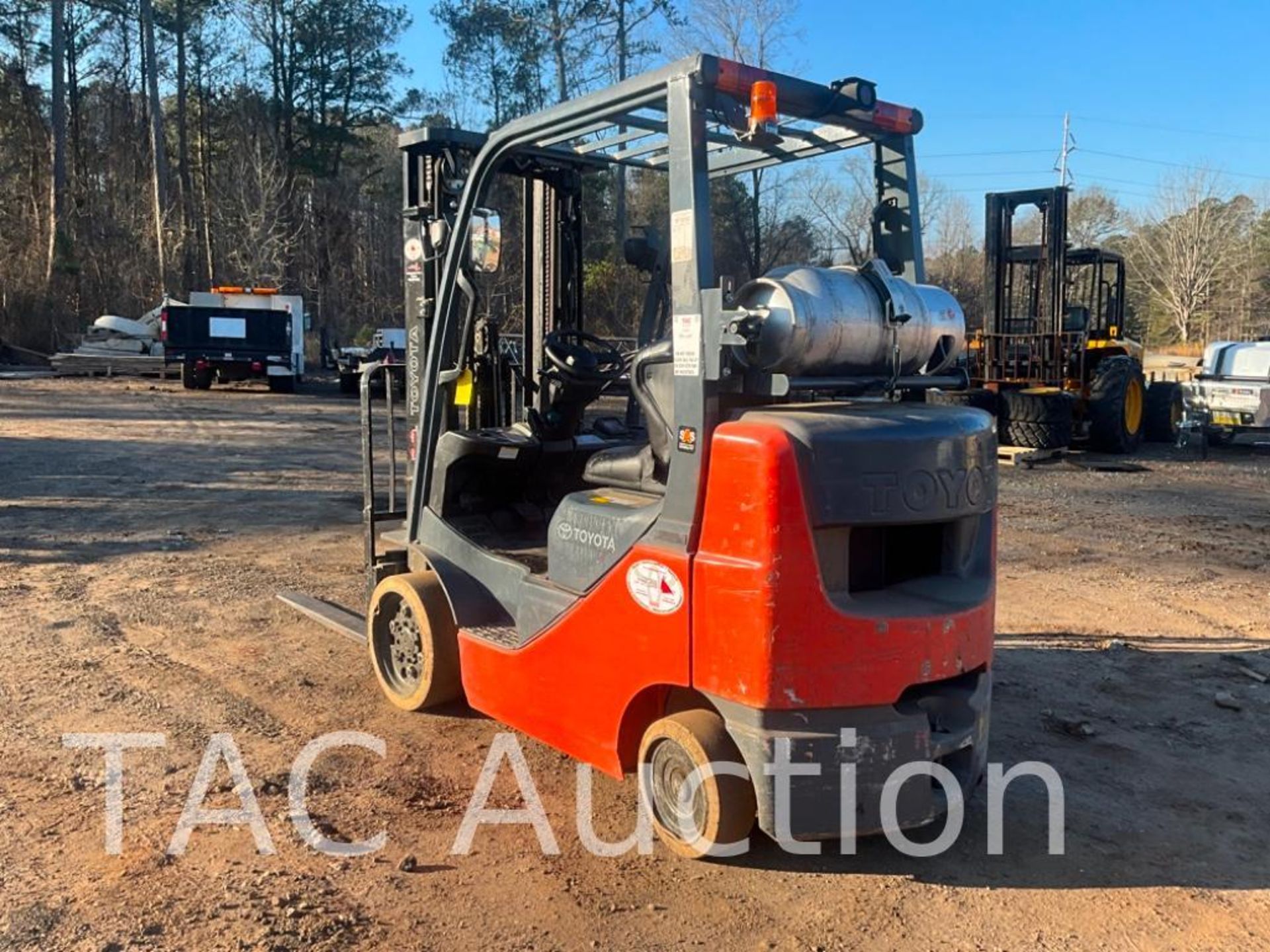 Toyota 8FGCU25 4,500lb Forklift - Image 3 of 30