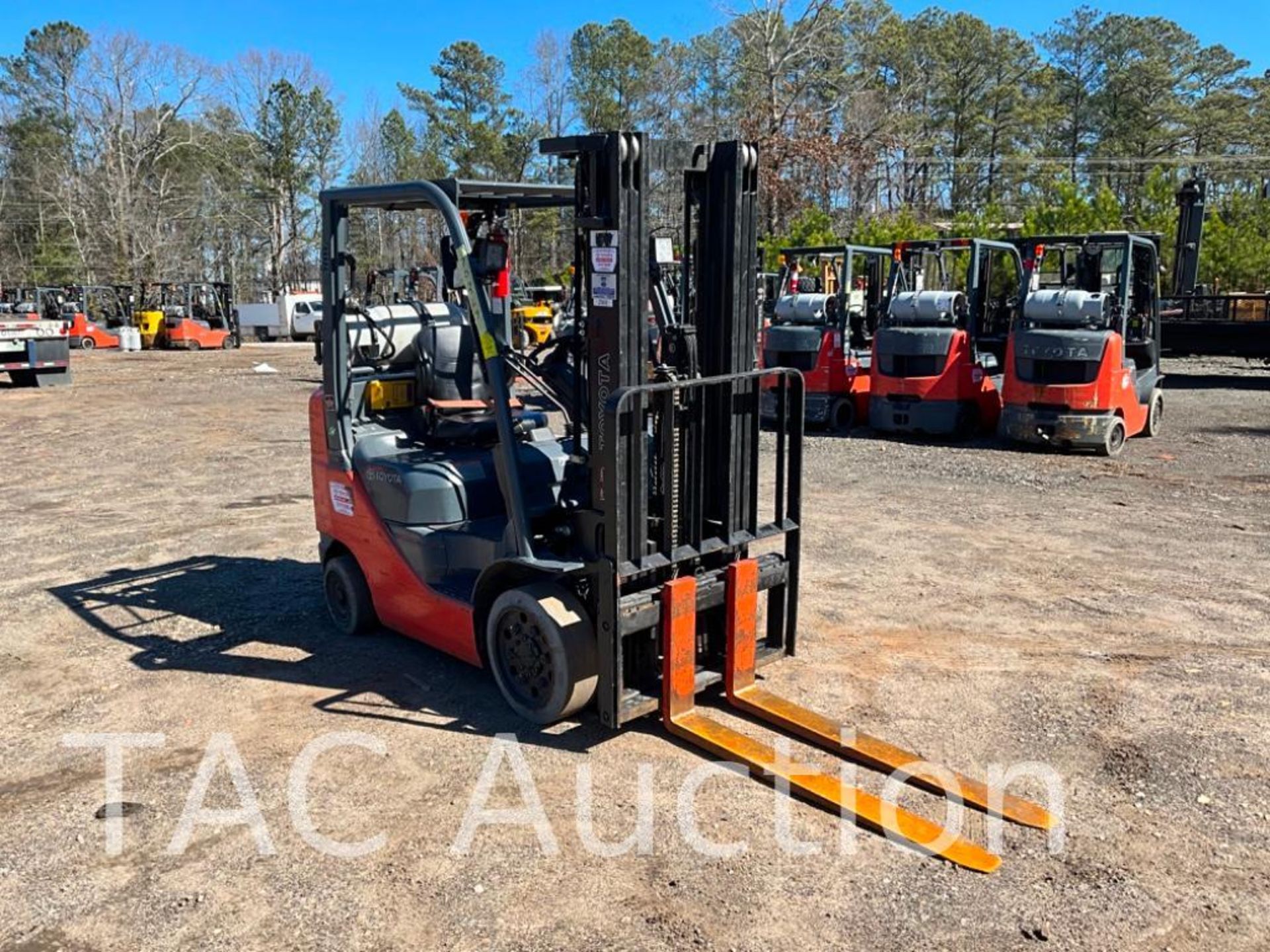 2015 Toyota 8FGCU25 5000lb Forklift - Image 7 of 29