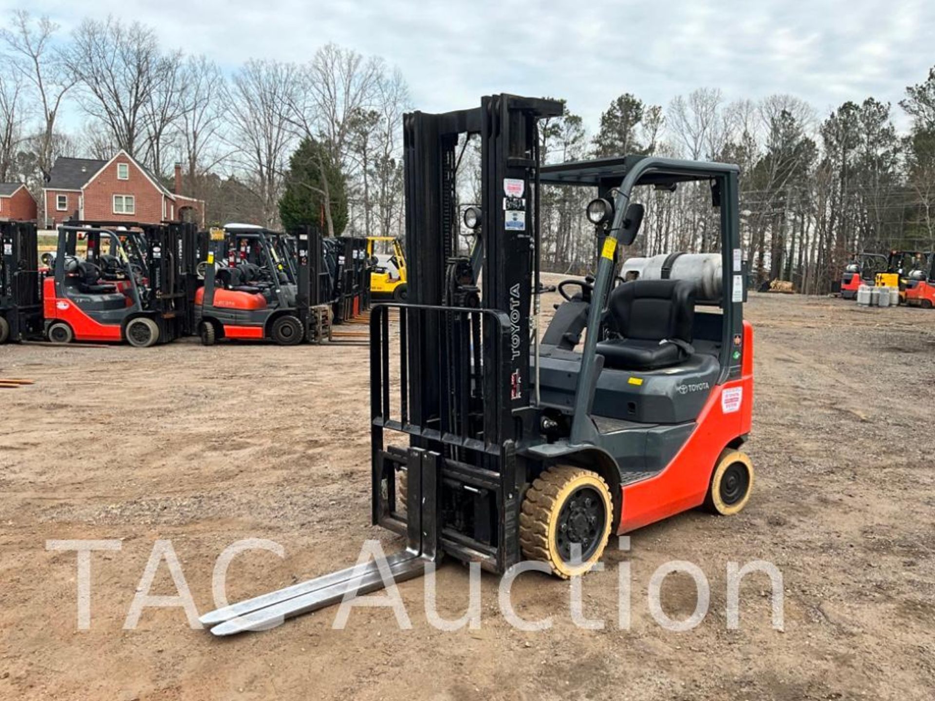 2010 Toyota 8FGCU20 4000lb Forklift