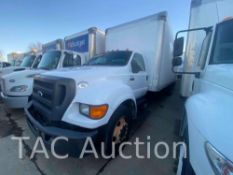 2015 Ford F-750 26ft Box Truck