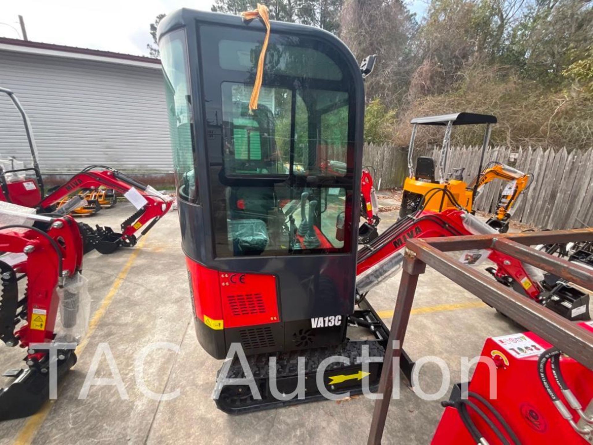 New MIVA VA13C Enclosed Cab Mini Excavator - Image 6 of 23