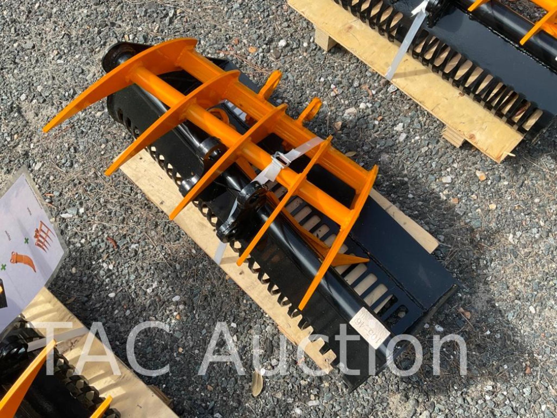 New (3) Piece Mini Excavator Attachment Set - Image 3 of 4