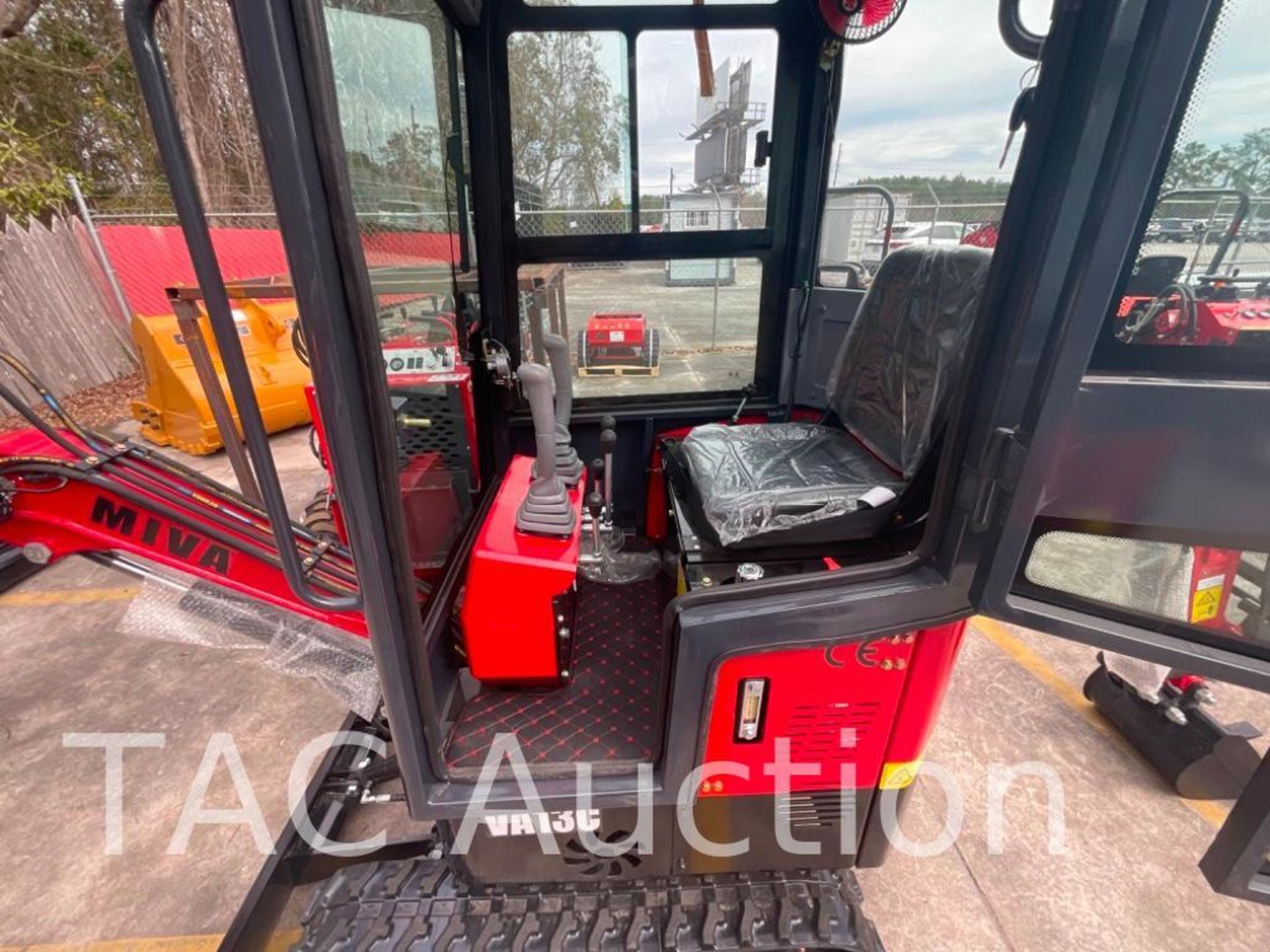 New MIVA VA13C Enclosed Cab Mini Excavator - Image 9 of 23