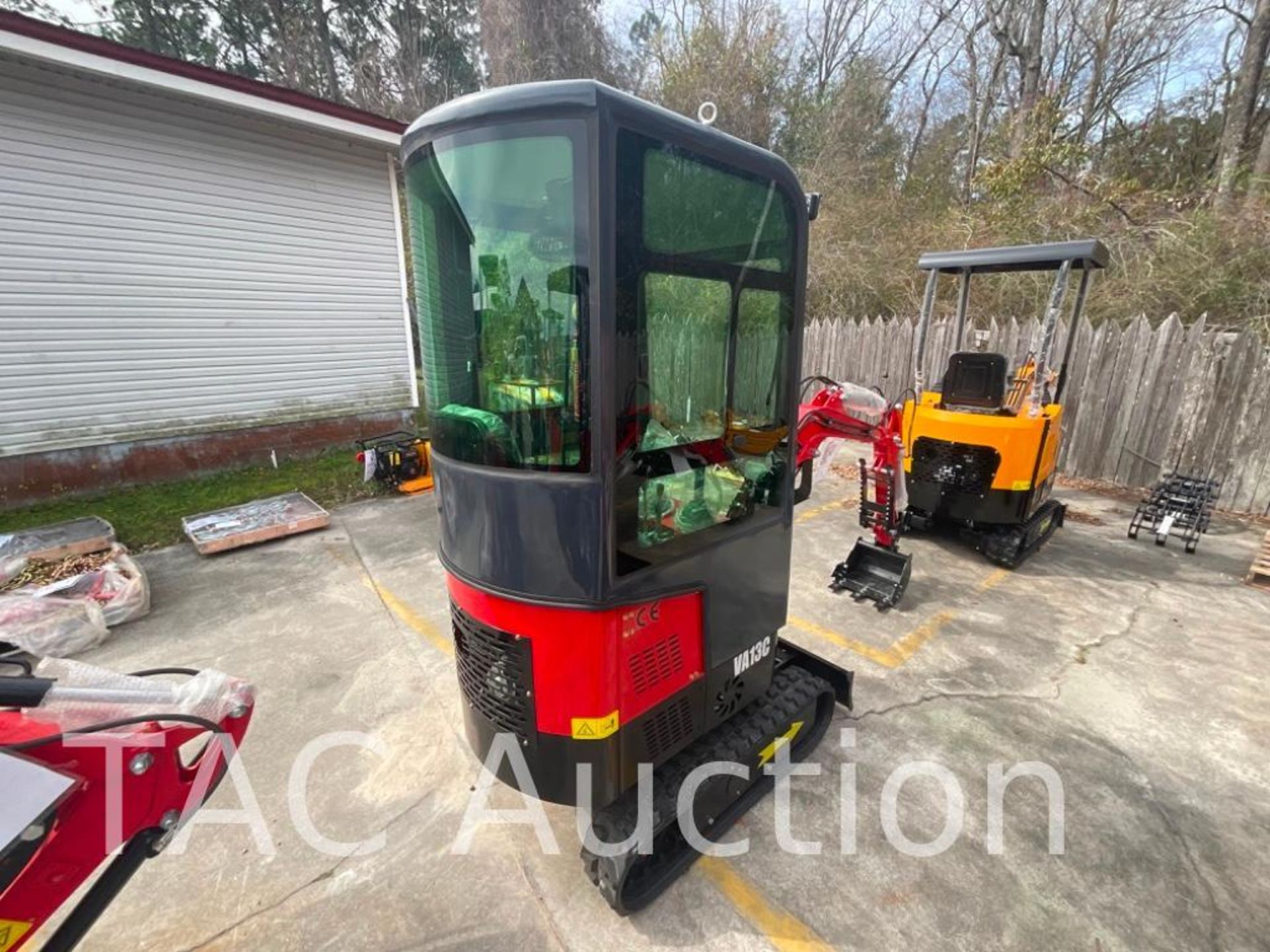 New MIVA VA13C Enclosed Cab Mini Excavator - Image 5 of 23