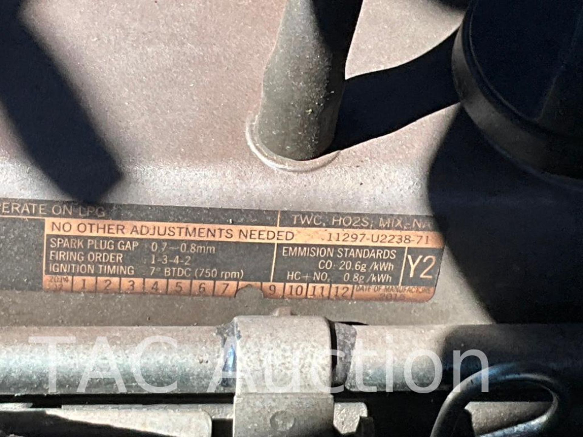 2015 Toyota 8FGCU25 5000lb Forklift - Image 20 of 29
