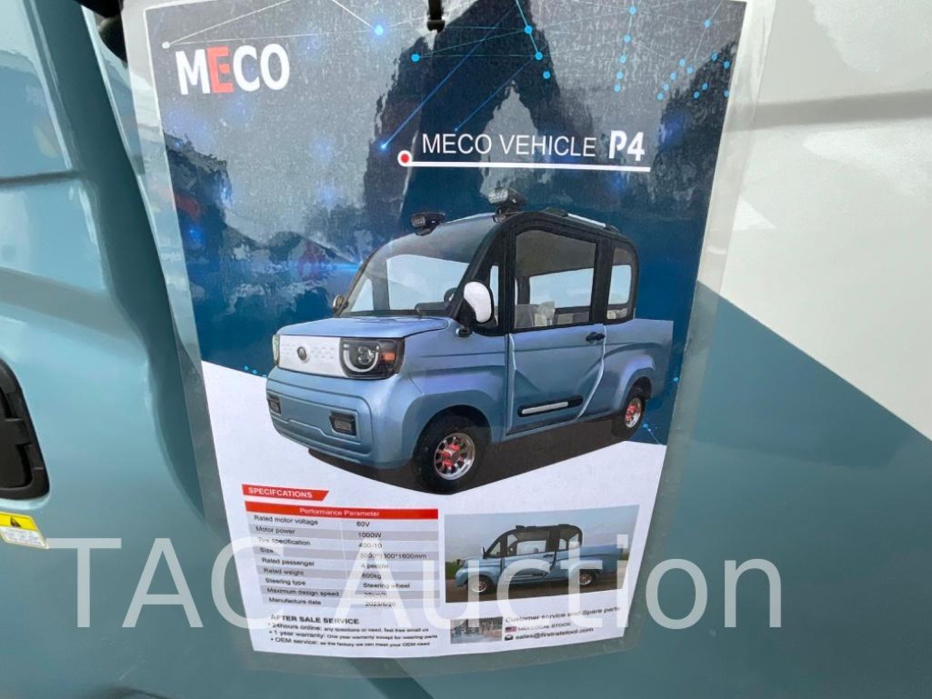 New 2024 Meco P4 Electric Vehicle - Image 39 of 40