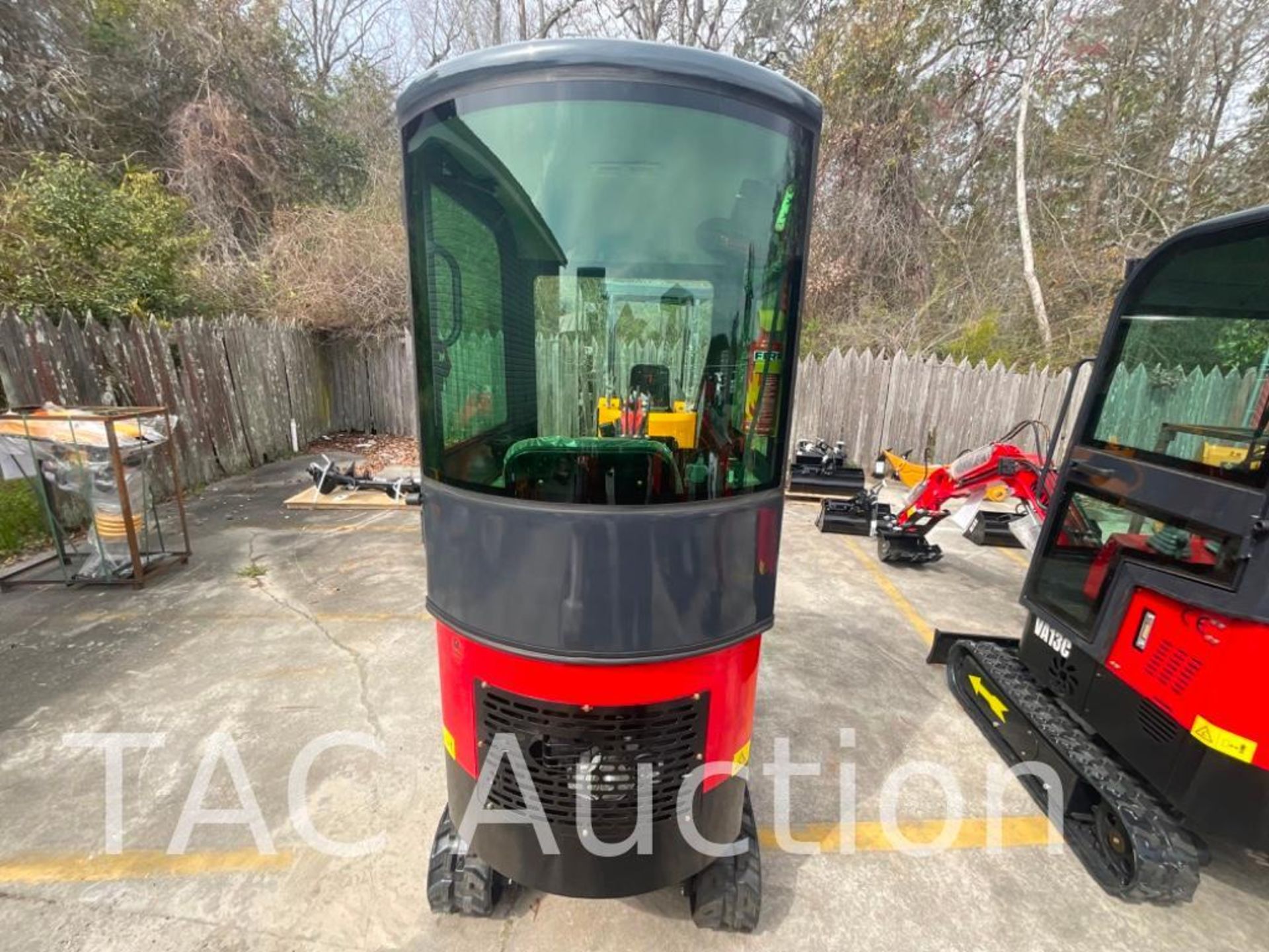 New MIVA VA13C Enclosed Cab Mini Excavator - Image 4 of 23