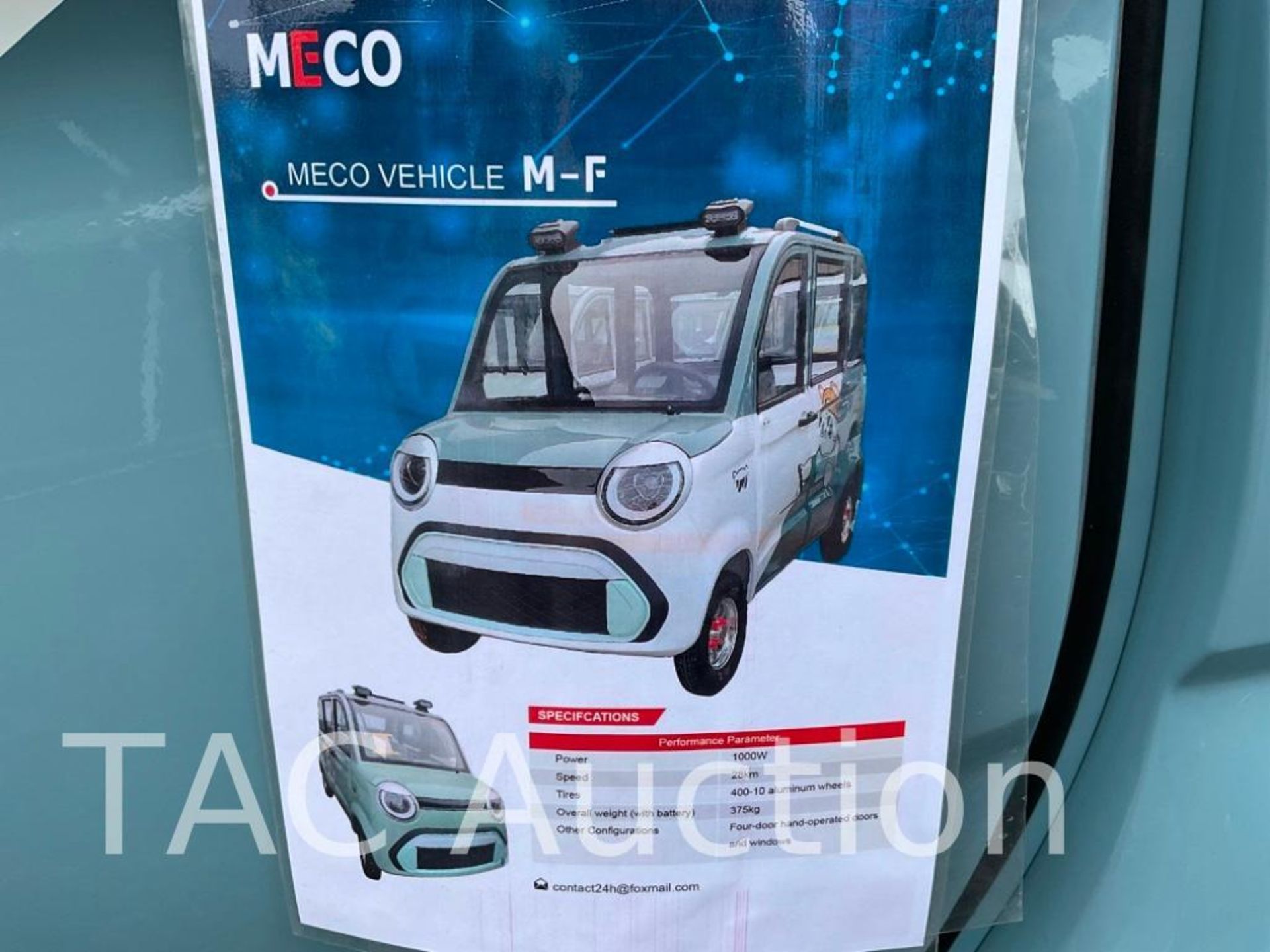 New 2024 Meco M-F Electric Vehicle - Image 44 of 45