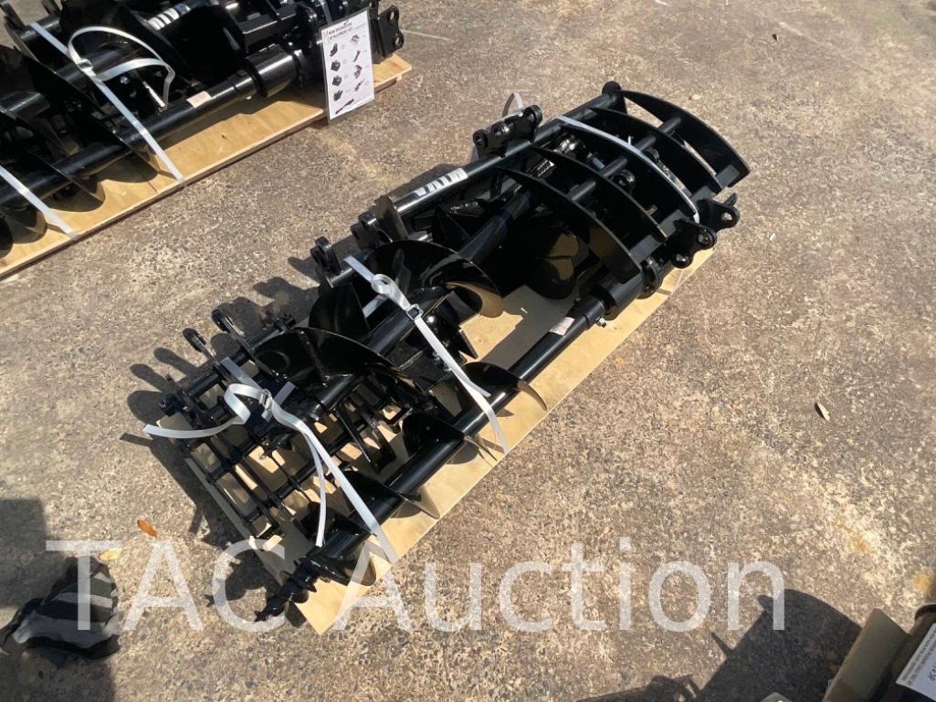 New (9) Piece Mini Excavator Attachment Set​​​​​​​ - Image 3 of 4