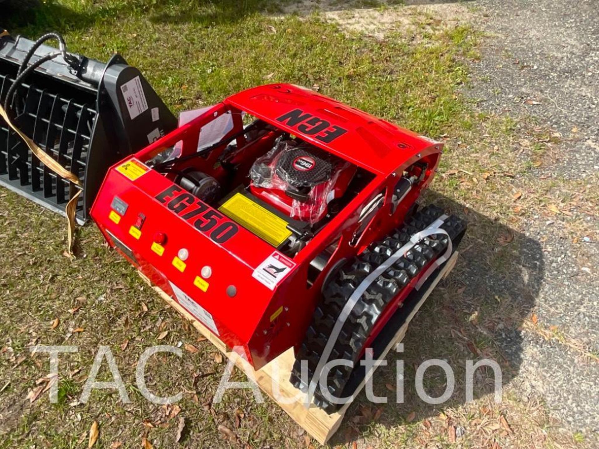 New EGN EG750 Crawler Remote Control Lawn Mower - Image 2 of 8