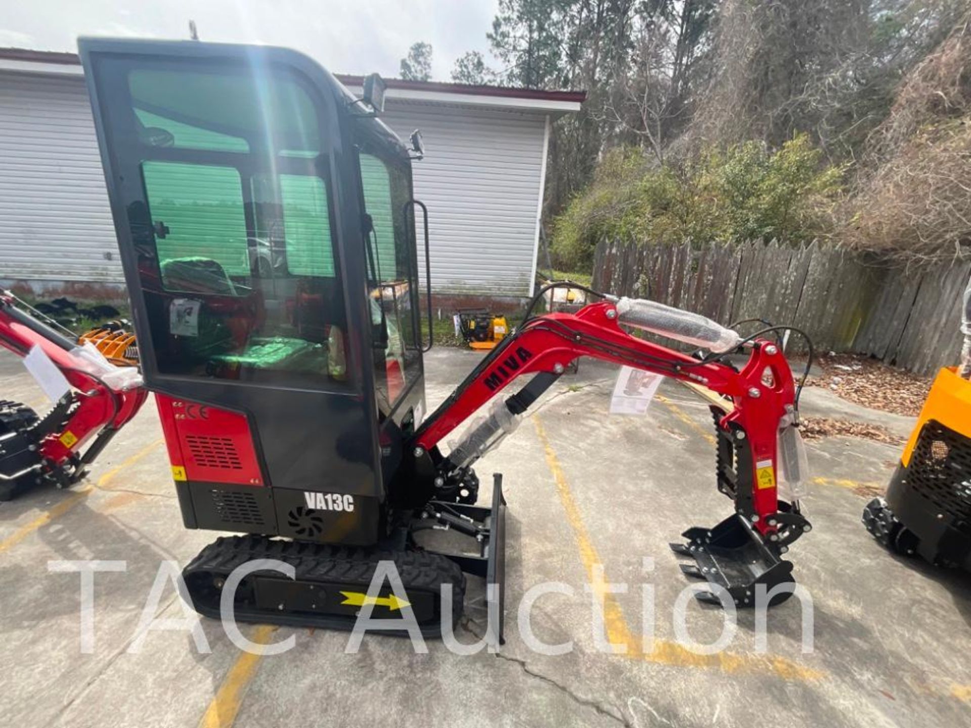 New MIVA VA13C Enclosed Cab Mini Excavator - Image 6 of 23