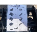 New (9) Piece Mini Excavator Attachment Set​​​​​​​