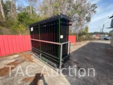 New Powdered Coated Galvanized Steel Fencing