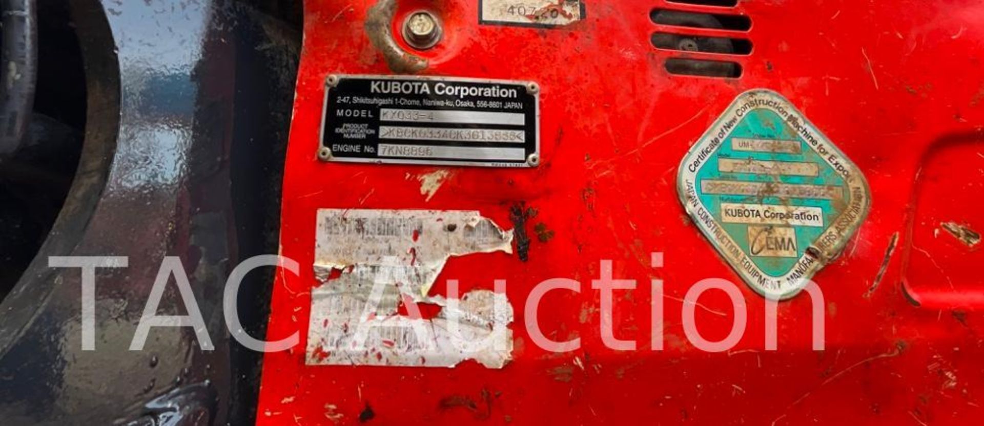 2019 Kubota KX033 Mini Excavator - Image 14 of 14