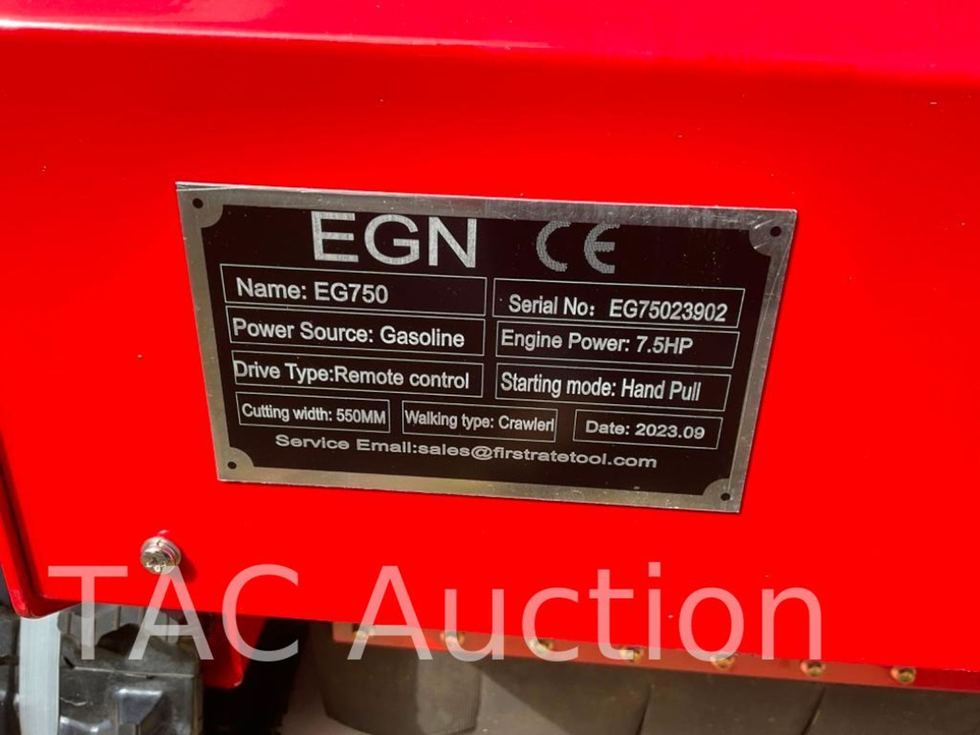 New EGN EG750 Crawler Remote Control Lawn Mower - Image 7 of 8