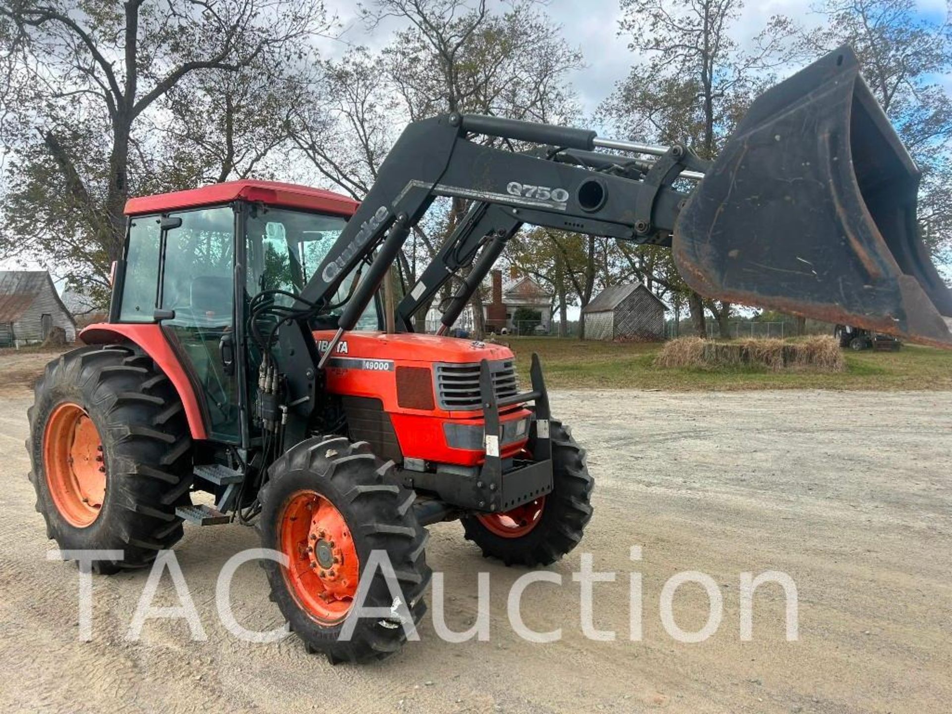 2004 Kubota M9000 4x4 Tractor W/ Front End Loader - Image 7 of 20