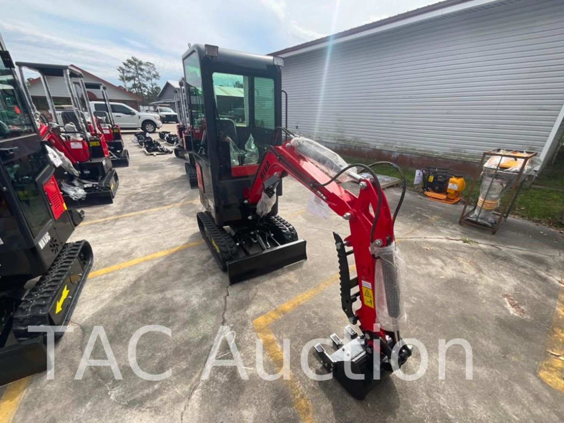 New MIVA VA13C Enclosed Cab Mini Excavator - Image 7 of 23