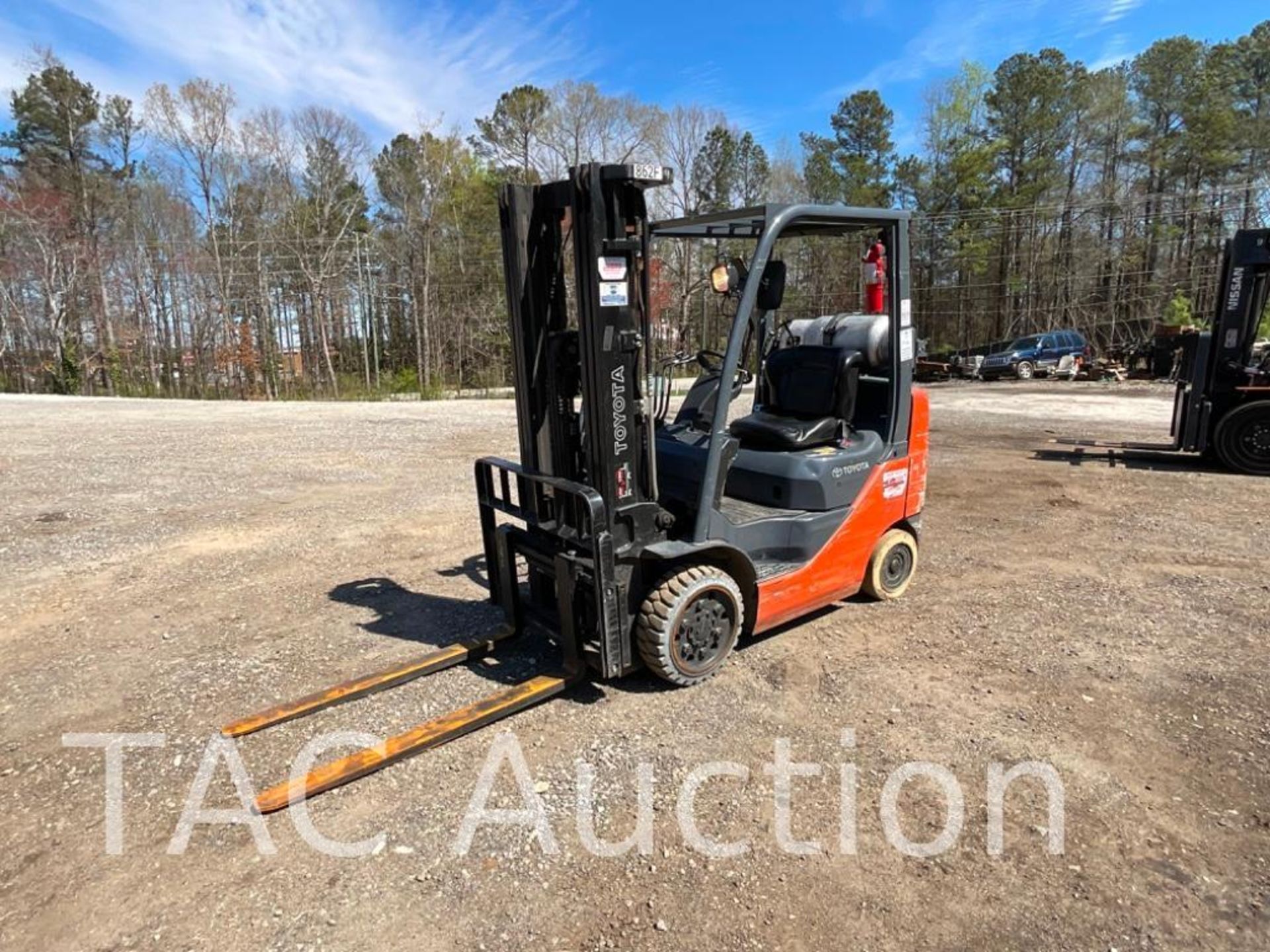 2017 Toyota 8FGCU25 LP 5000lb Forklift