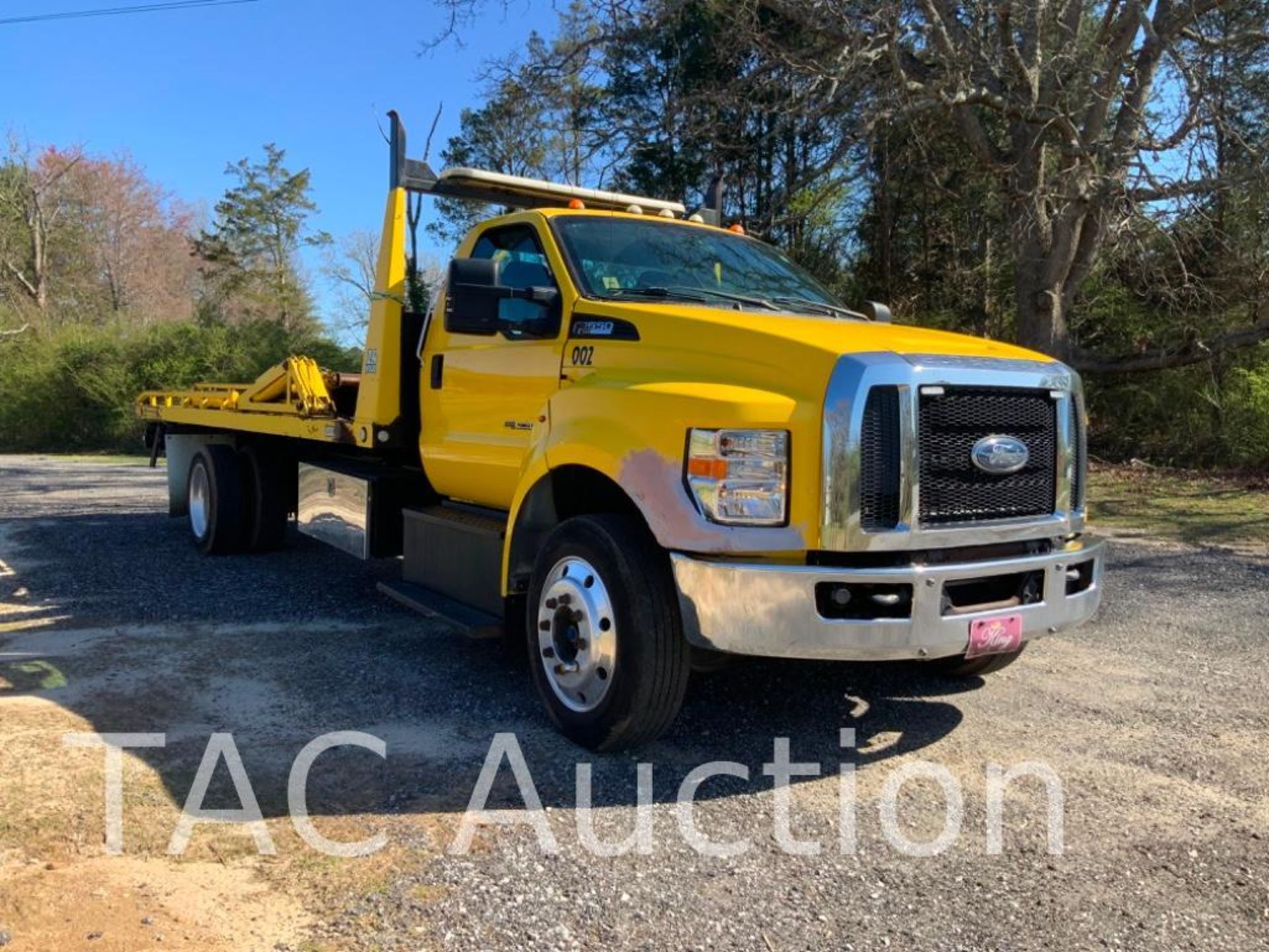 2016 Ford F-650 (3) Car Vulcan Multi-Deck Rollback - Image 7 of 41