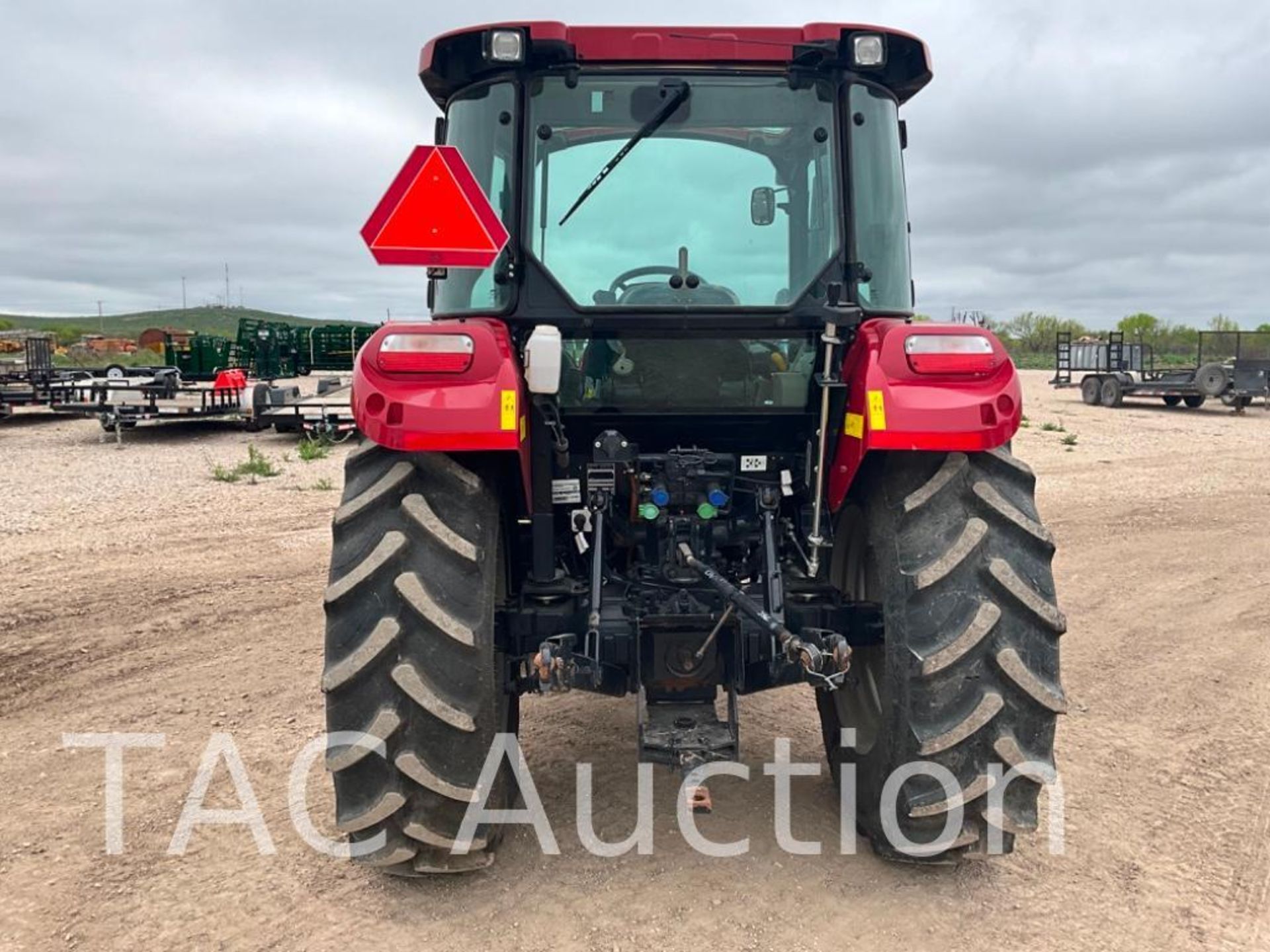 2021 CASE 75C 4x4 Enclosed Cab Tractor W/ Front End Loader - Image 5 of 31