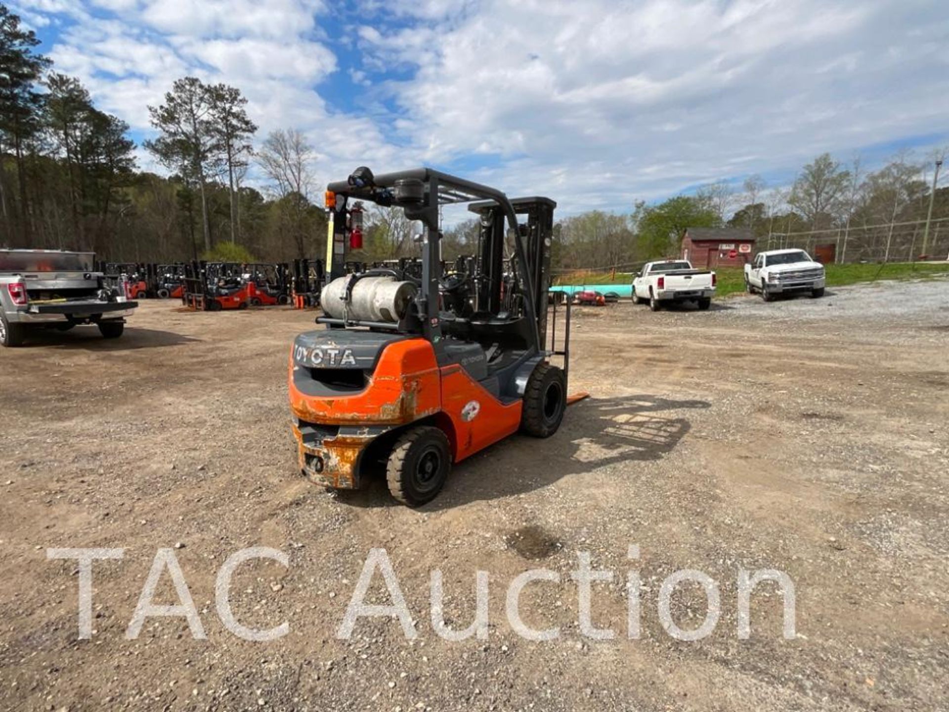 2018 Toyota 8FGU20 LP 4000lb Forklift - Image 5 of 22