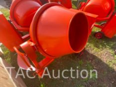 New 12 CU ft Steel Drum Concrete Mixer