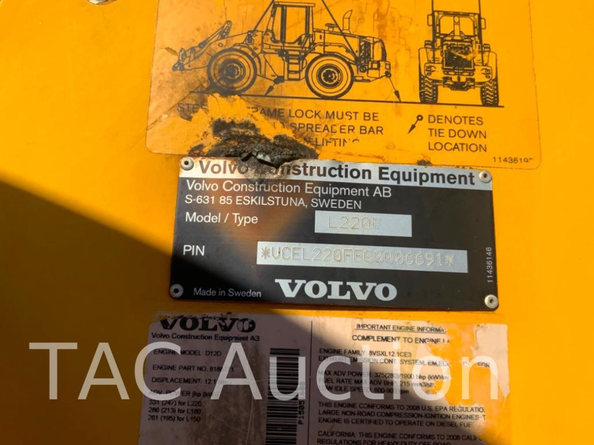 Volvo L220F Wheel Loader - Image 49 of 49