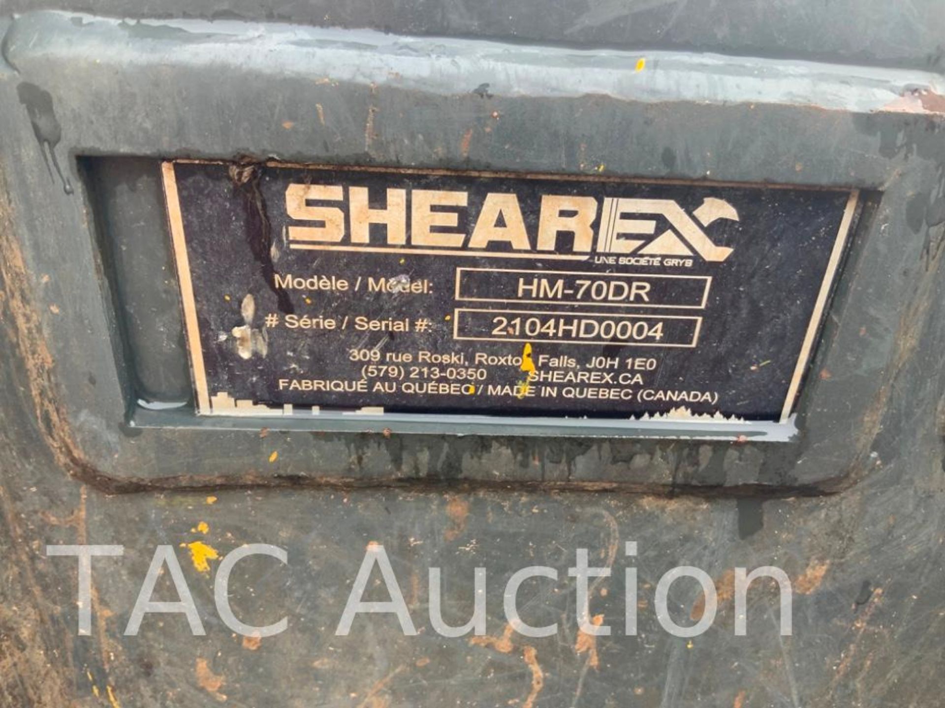 SHEAREX HM-70DR Skid Steer Mulch Head Attachment - Image 22 of 22