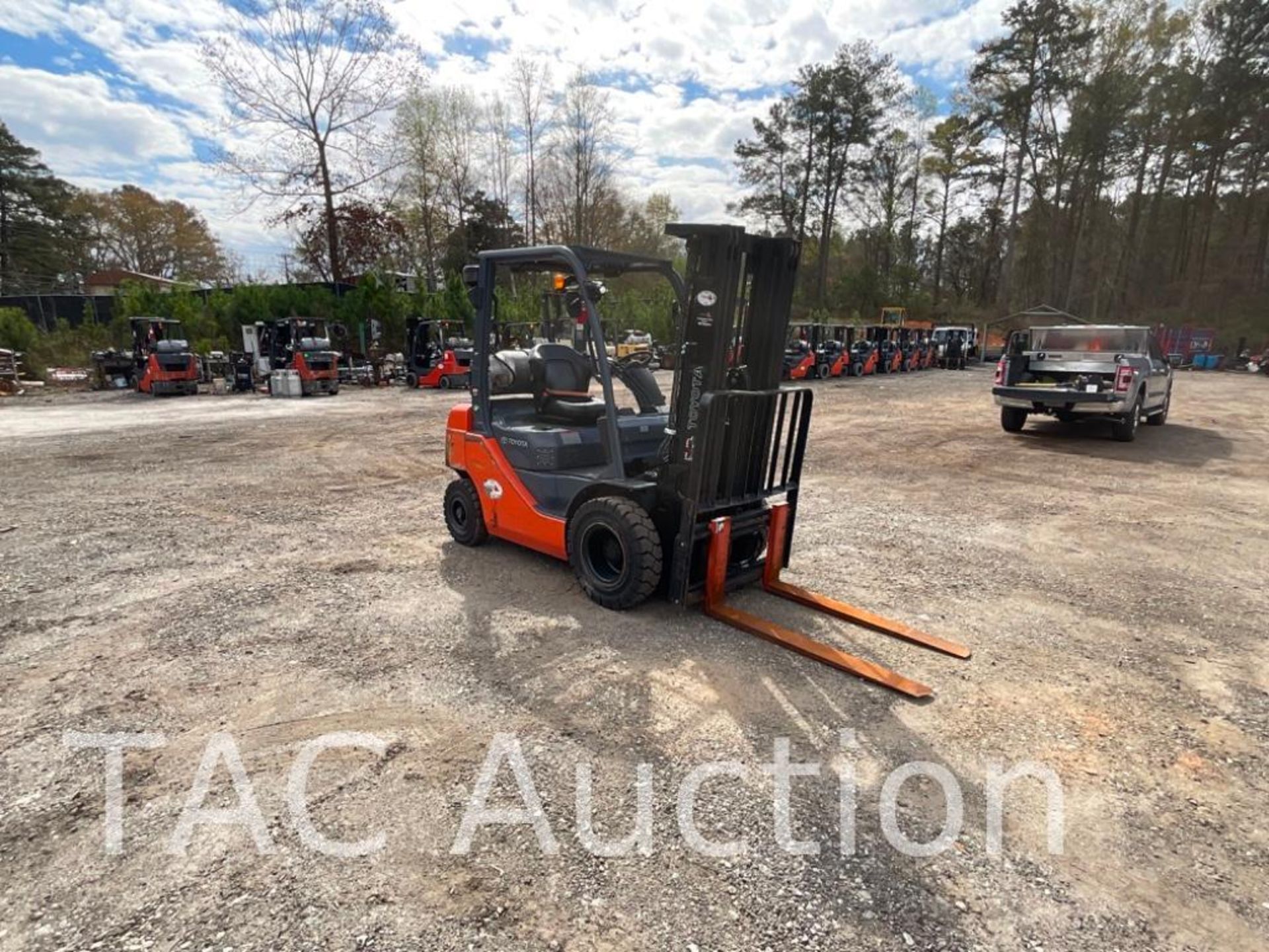 2018 Toyota 8FGU20 LP 4000lb Forklift - Image 7 of 22