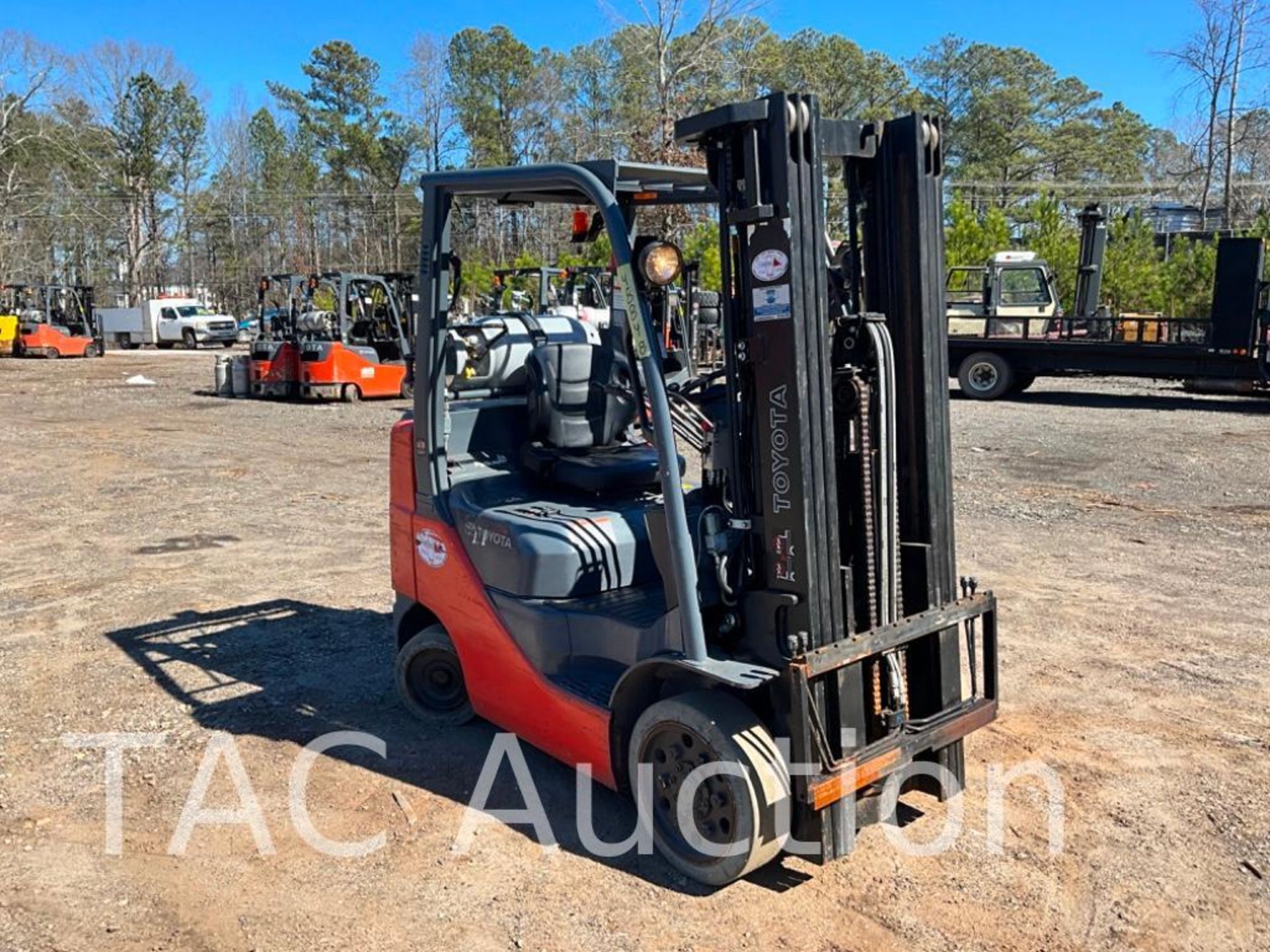 2013 Toyota 8FGCU25 5000lb Forklift - Image 7 of 29