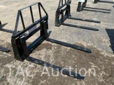 New Skid Steer Fork Attachment W/ 48in Forks