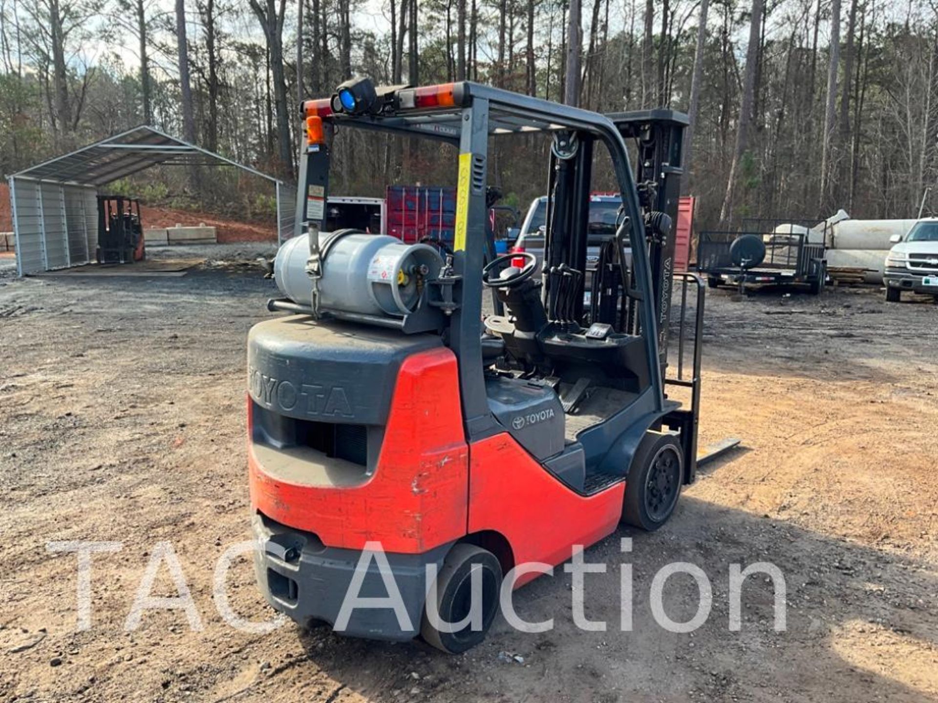 2017 Toyota 8FGCU25 5000lb Forklift - Image 5 of 33