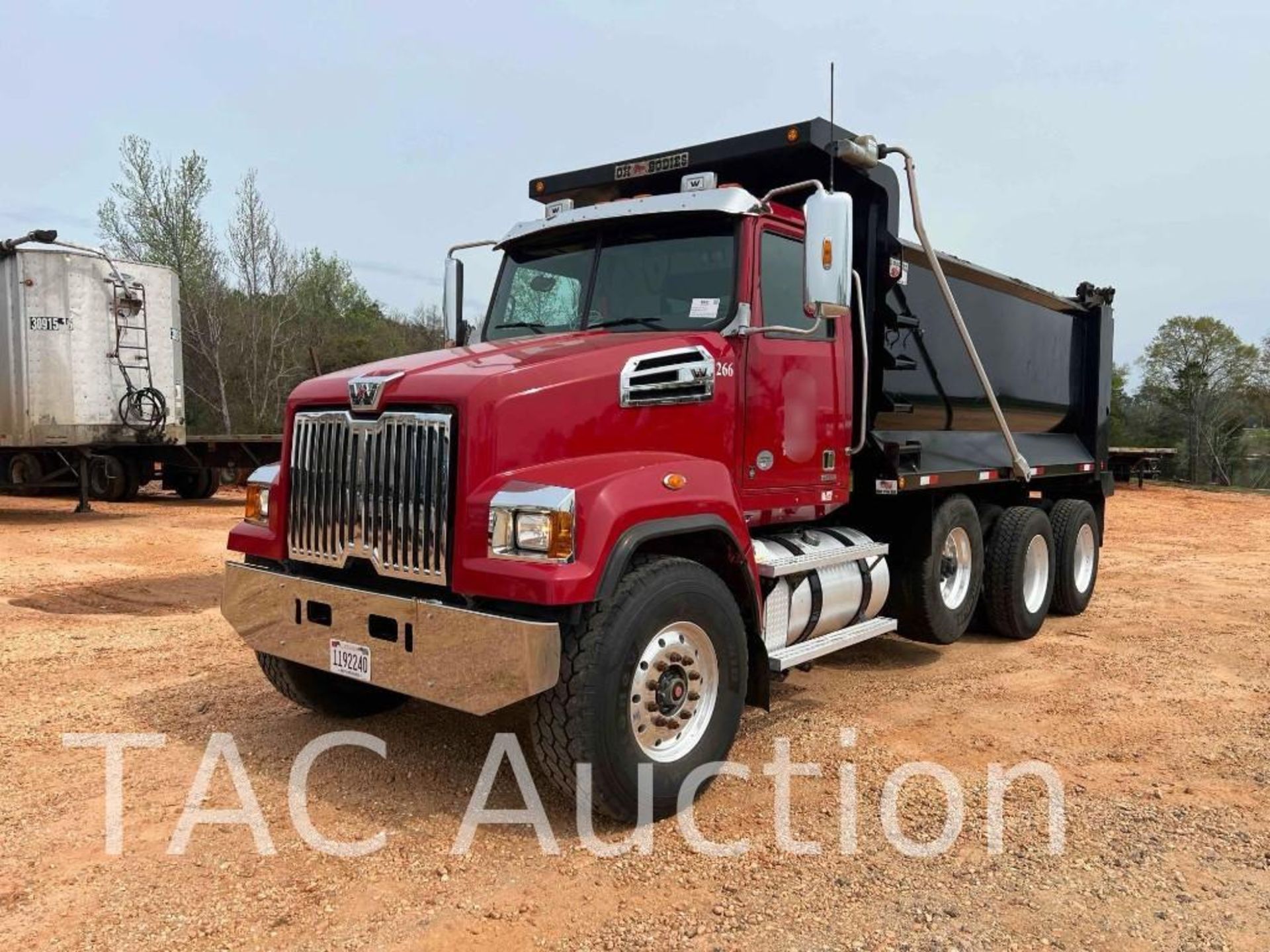 2022 Western Star 4700 SF Tri-Axle Dump Truck