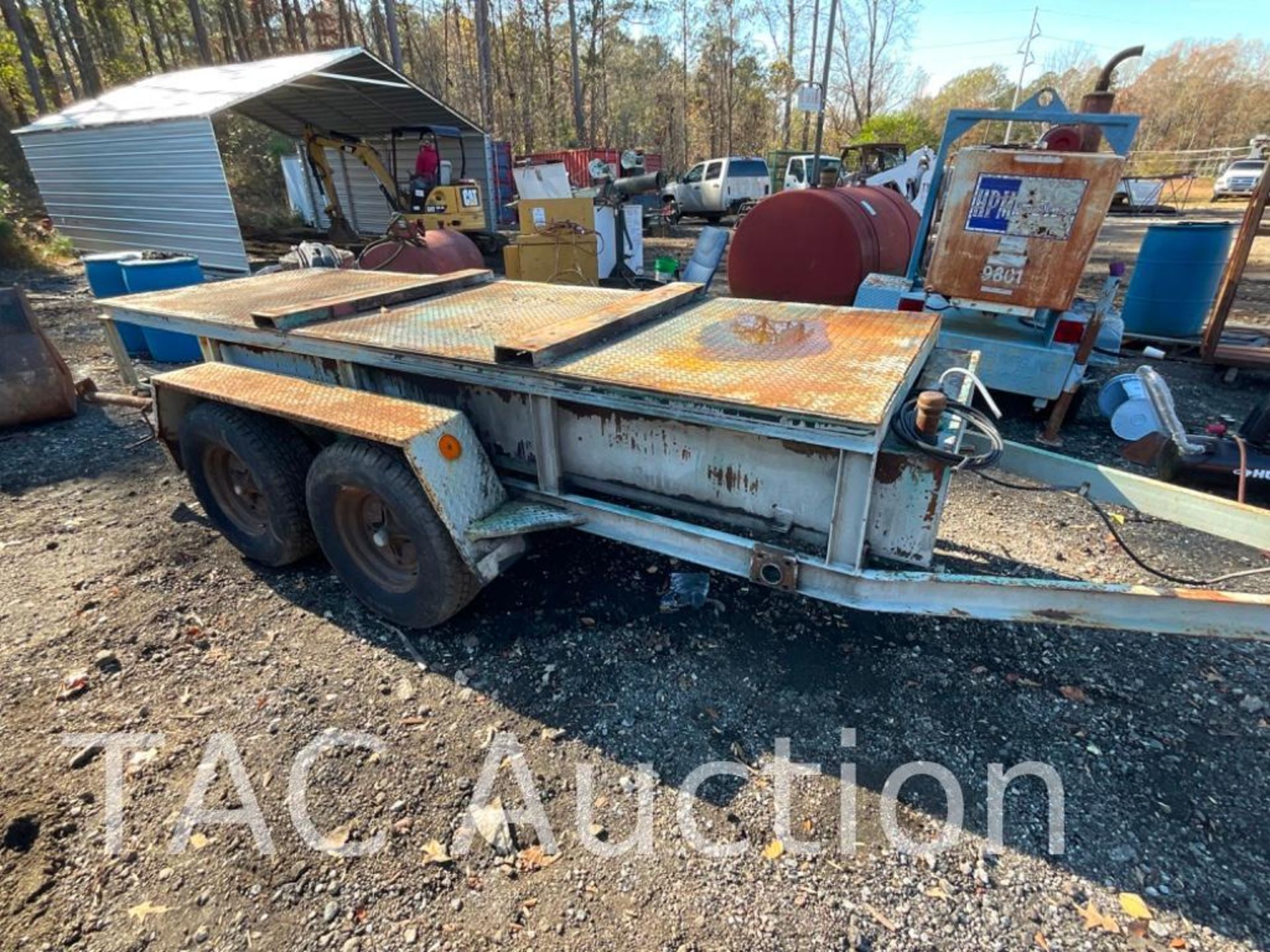 Generator Trailer W/ Fuel Tank - Image 6 of 15