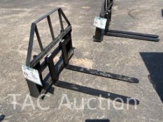 New Skid Steer Fork Attachment W/ 48in Forks