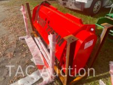 New 76in Skid Steer Forestry Drum Mulcher