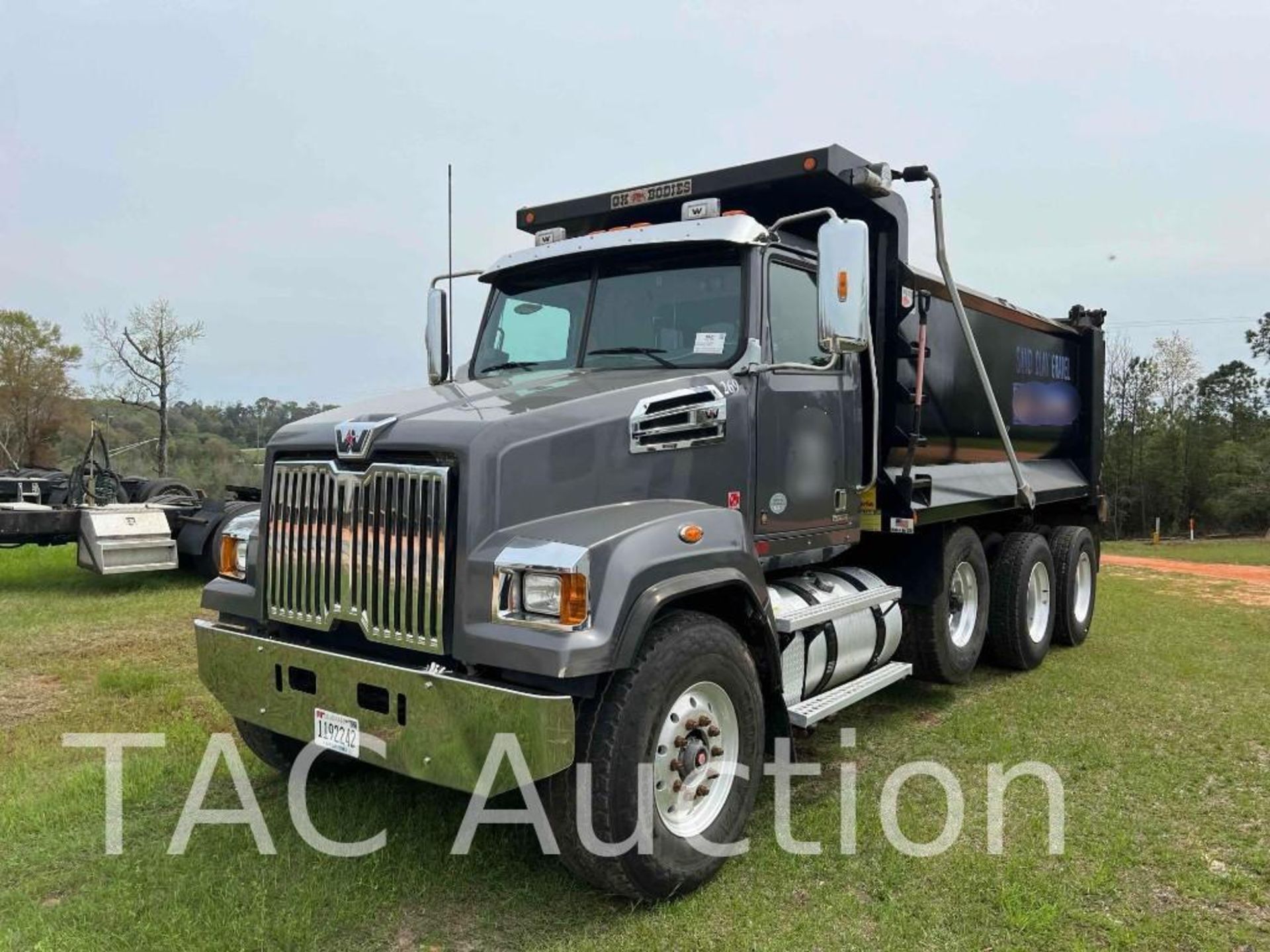 2022 Western Star 4700 SF Tri-Axle Dump Truck